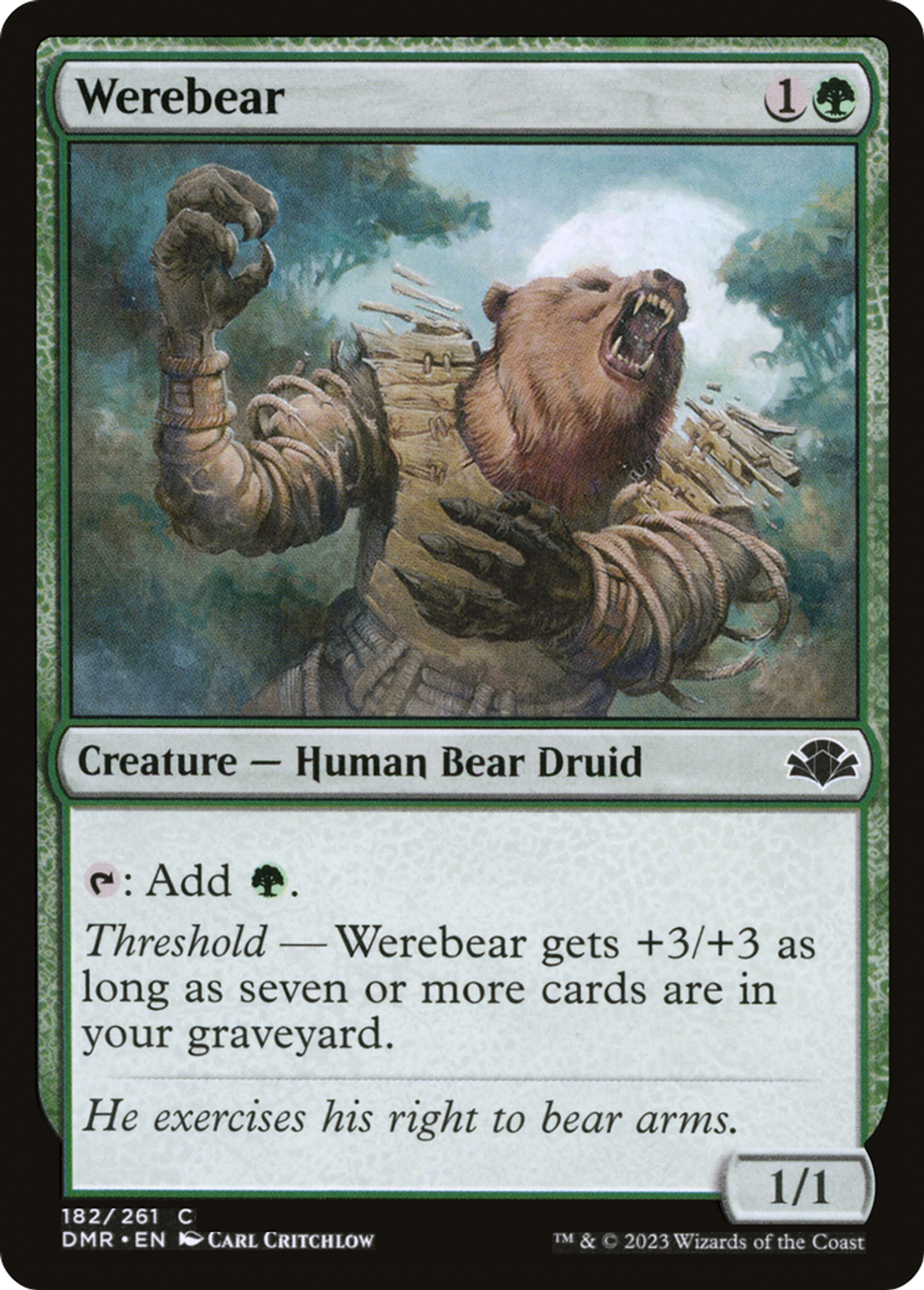 Ours-garou — Dominaria Remastered — Magic: The Gathering
