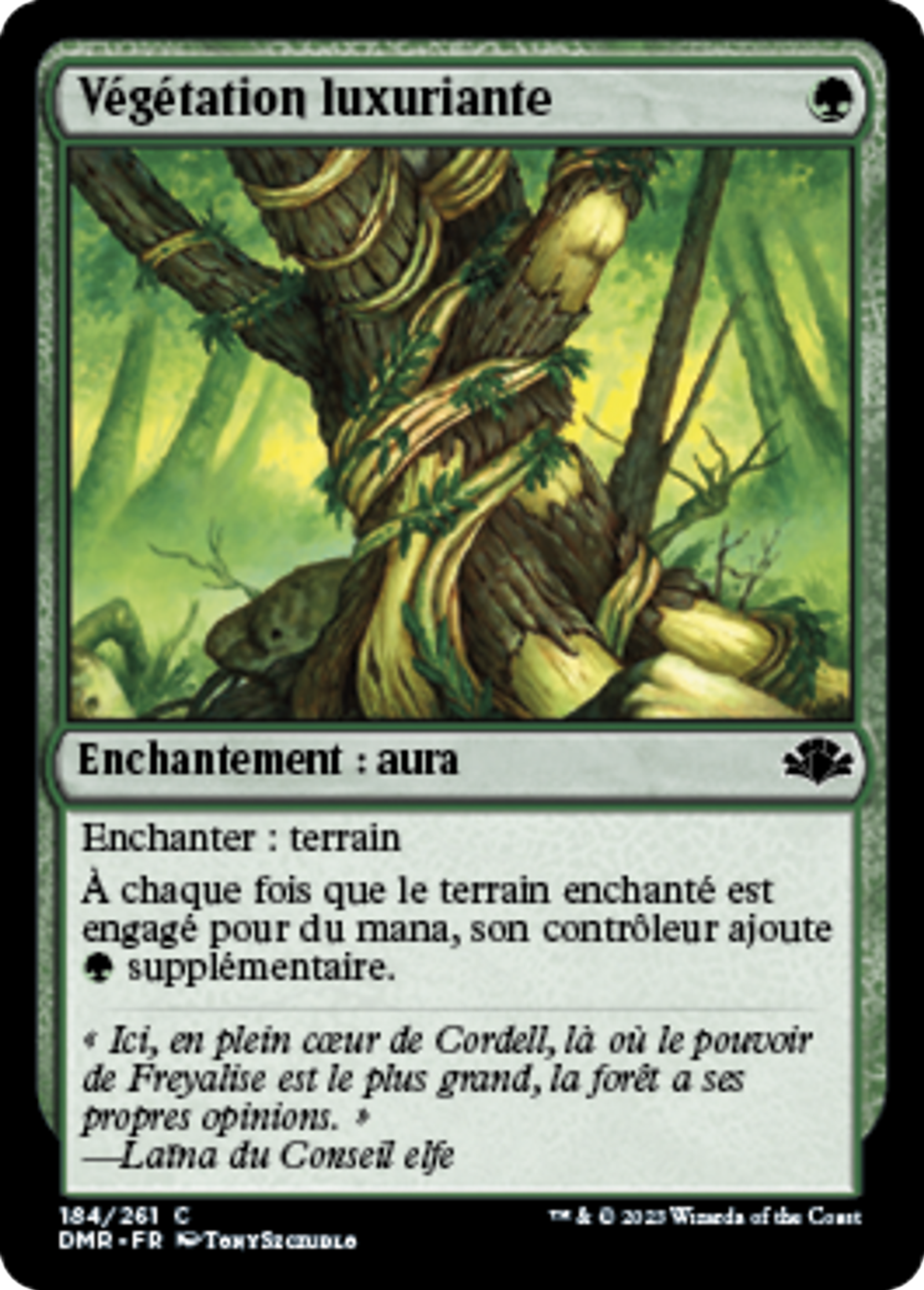 Végétation luxuriante — Dominaria Remastered — Magic: The Gathering