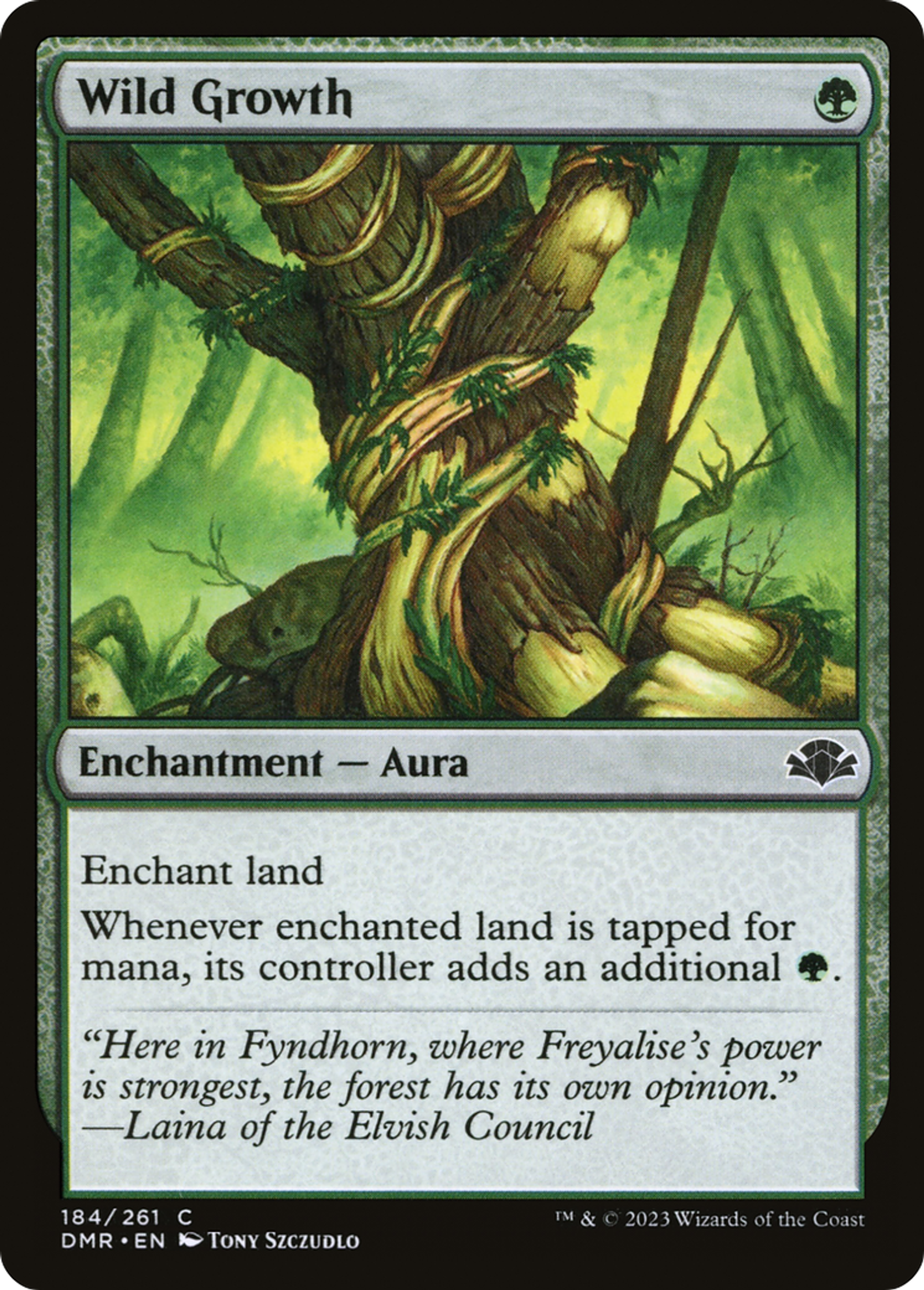 Wild Growth — Dominaria Remastered — Magic: The Gathering