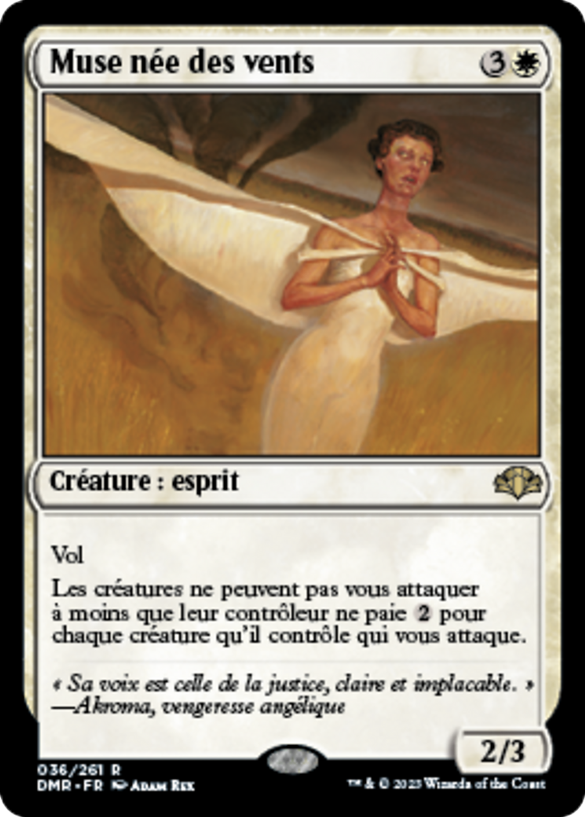 Muse née des vents — Dominaria Remastered — Magic: The Gathering