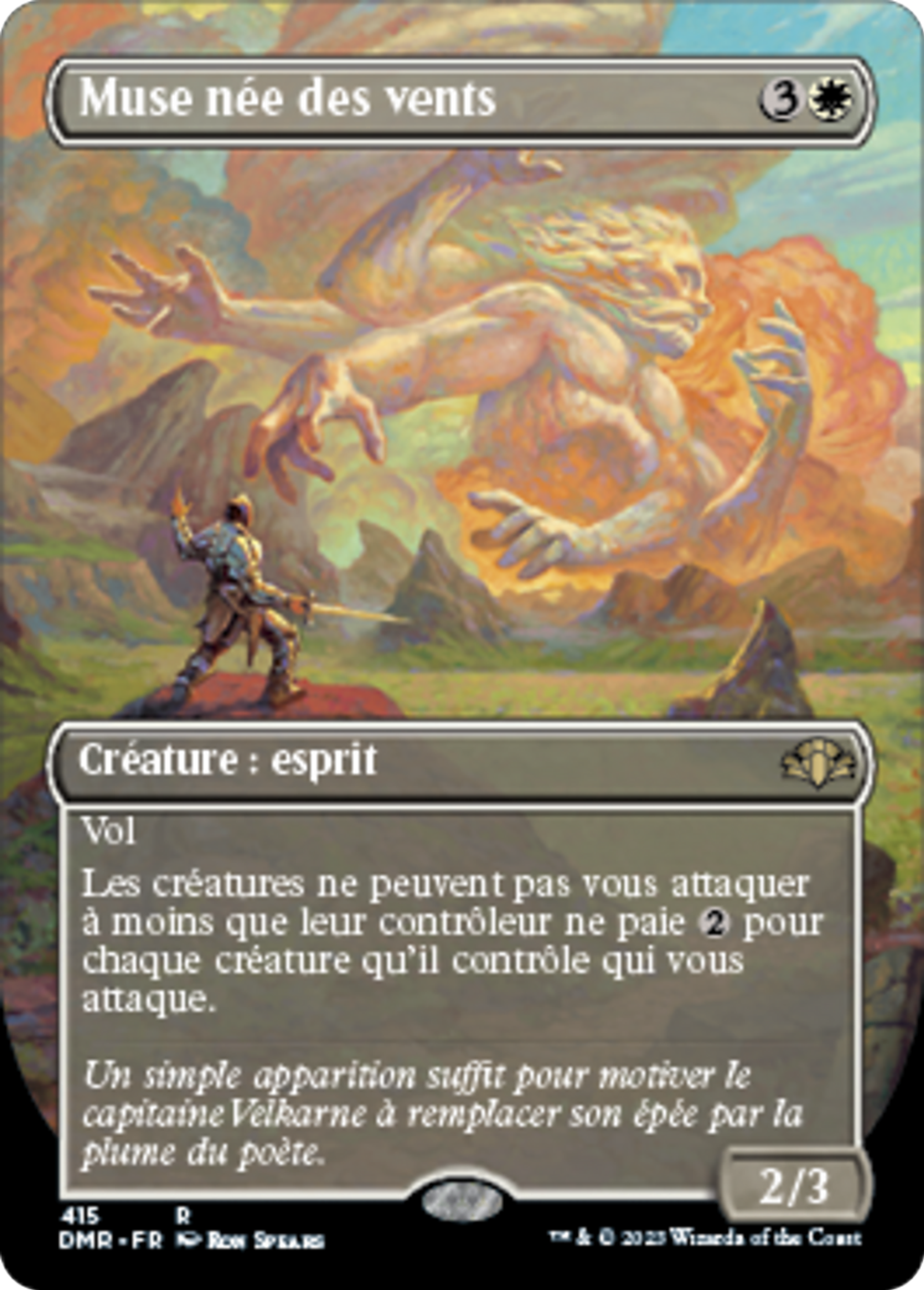 Muse née des vents — Dominaria Remastered — Magic: The Gathering