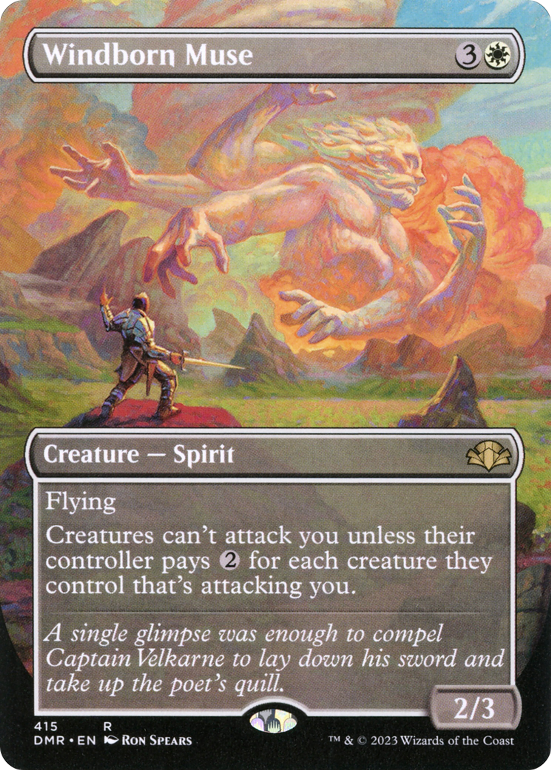 Windborn Muse — Dominaria Remastered — Magic: The Gathering