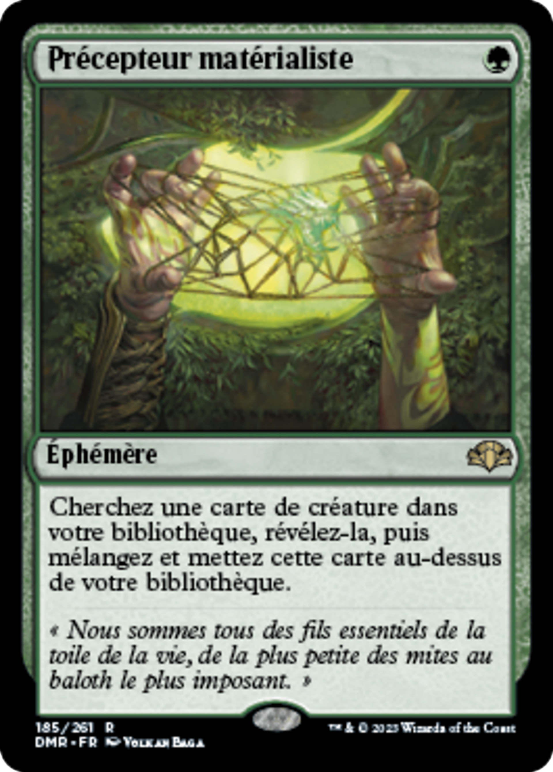 Précepteur matérialiste — Dominaria Remastered — Magic: The Gathering