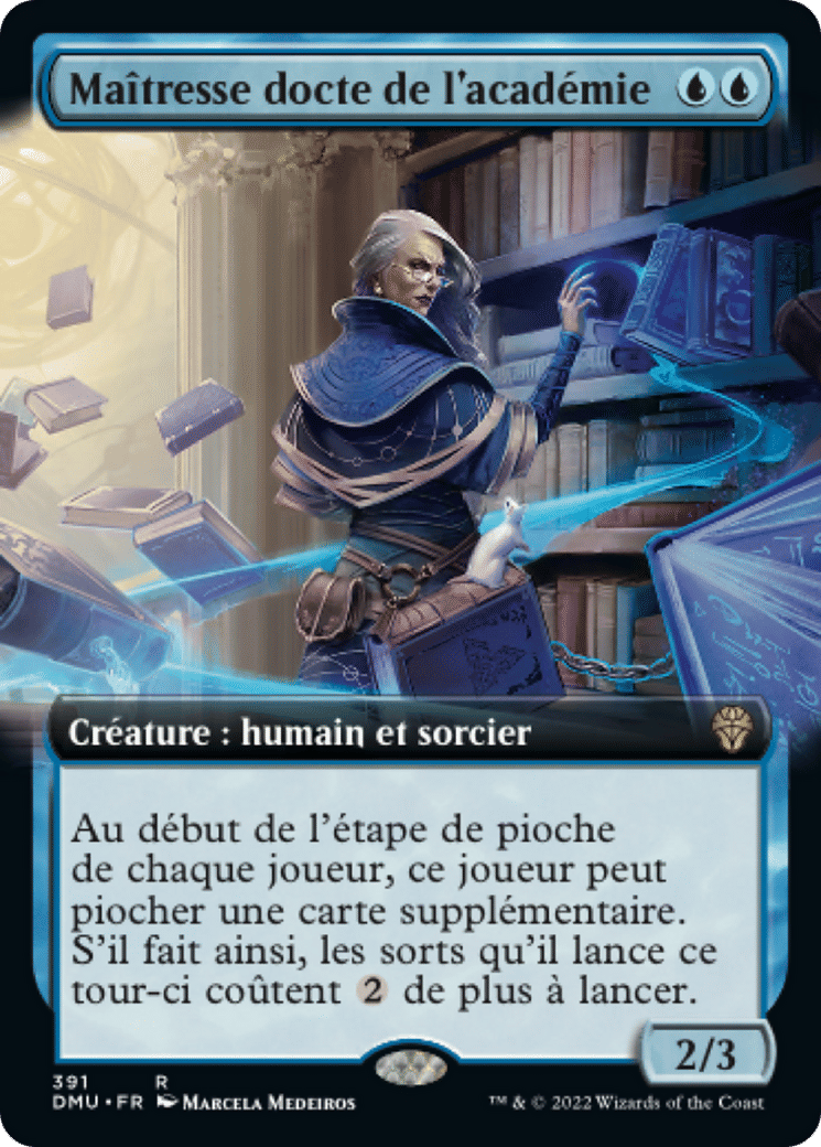 Maîtresse docte de l'académie — Dominaria United — Magic: The Gathering