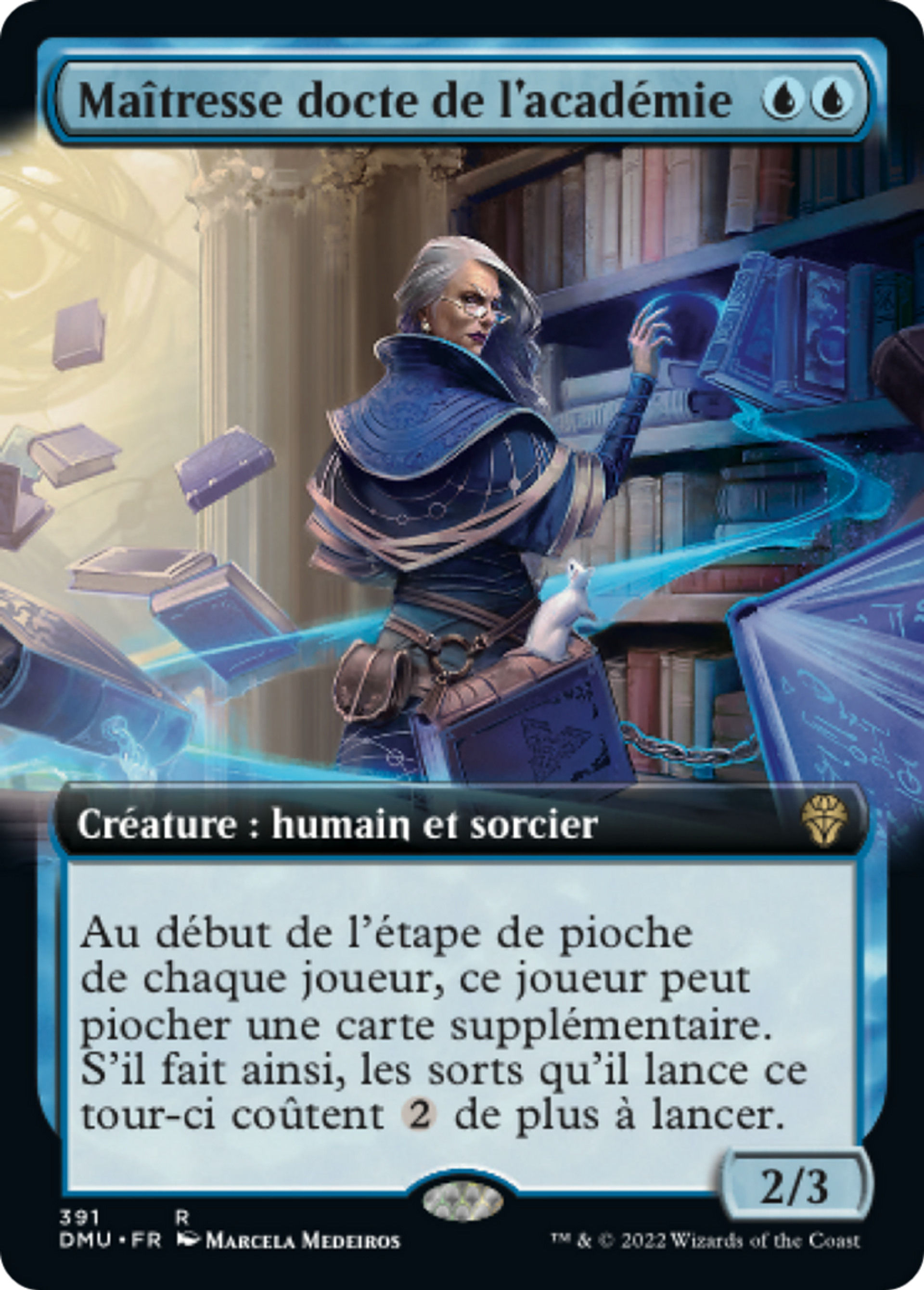 Maîtresse docte de l'académie — Dominaria United — Magic: The Gathering