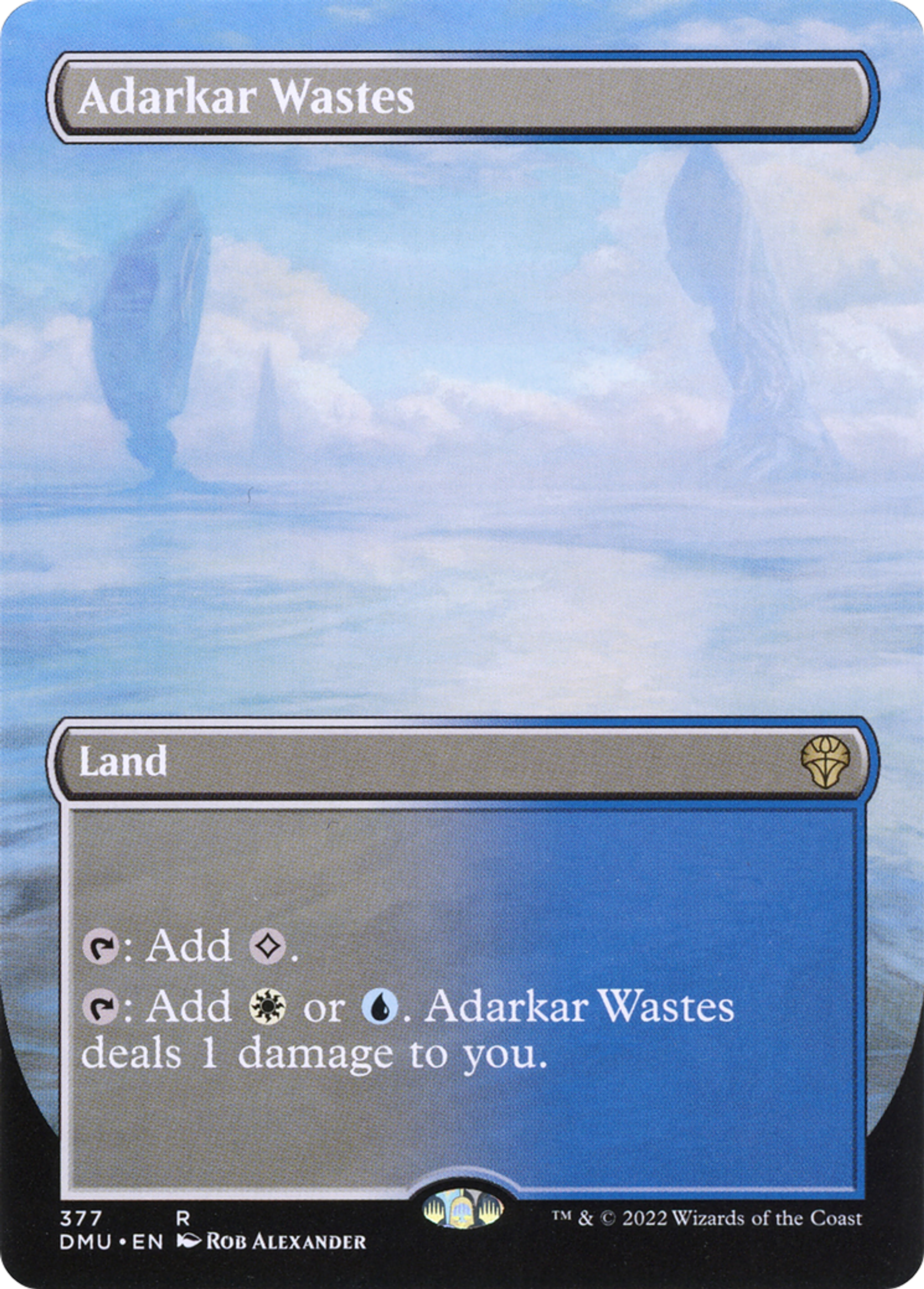 Adarkar Wastes — Dominaria United — Magic: The Gathering