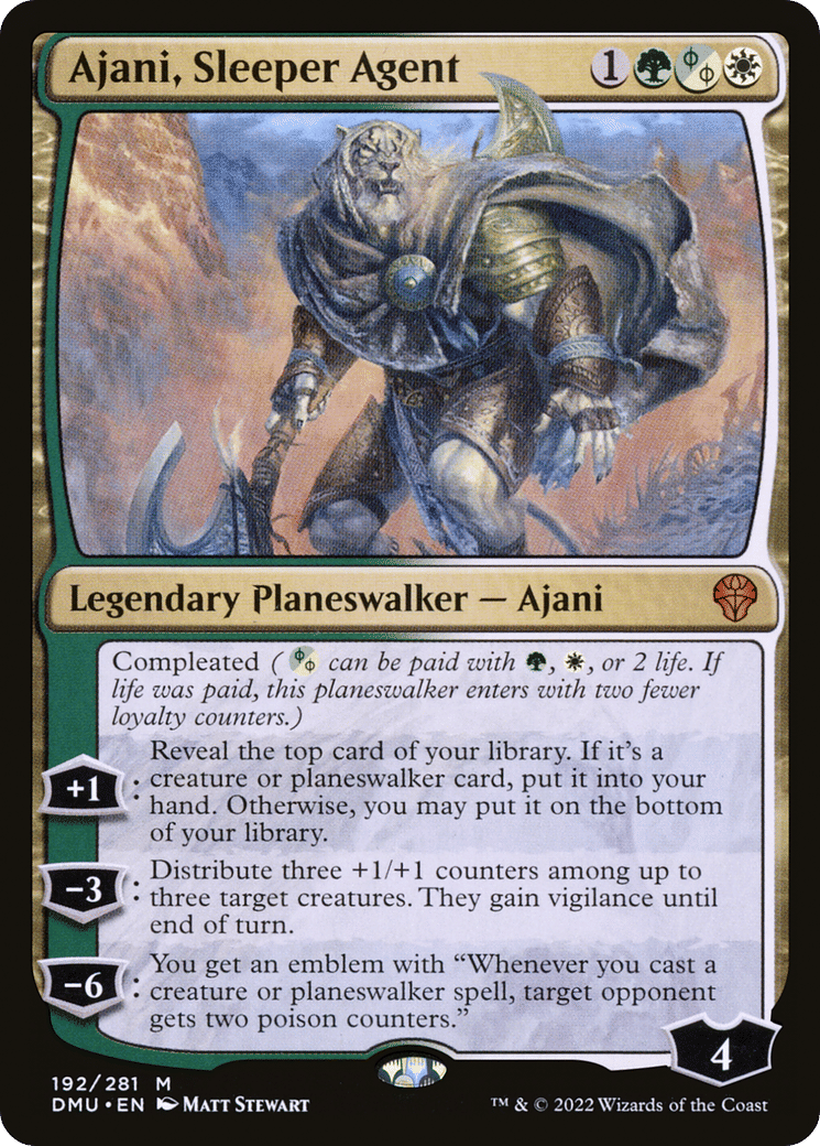 Ajani, Sleeper Agent — Dominaria United — Magic: The Gathering