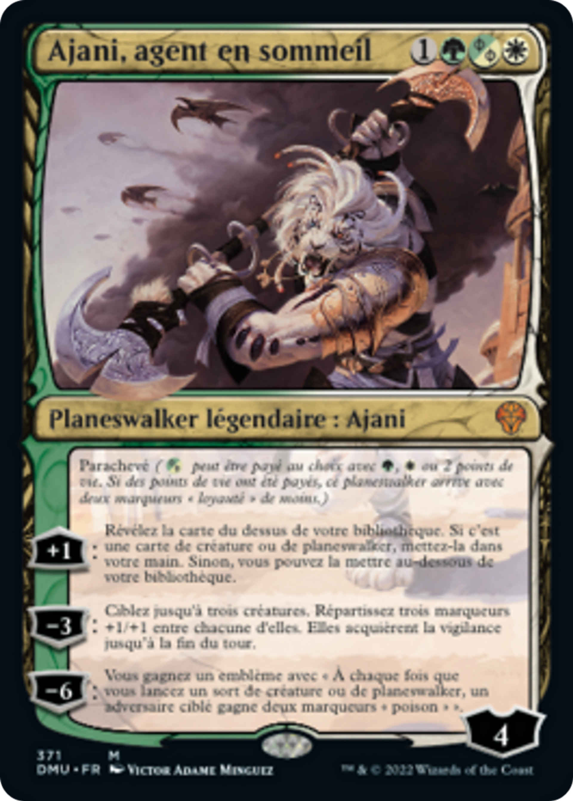 Ajani, Sleeper Agent — Dominaria United — Magic: The Gathering