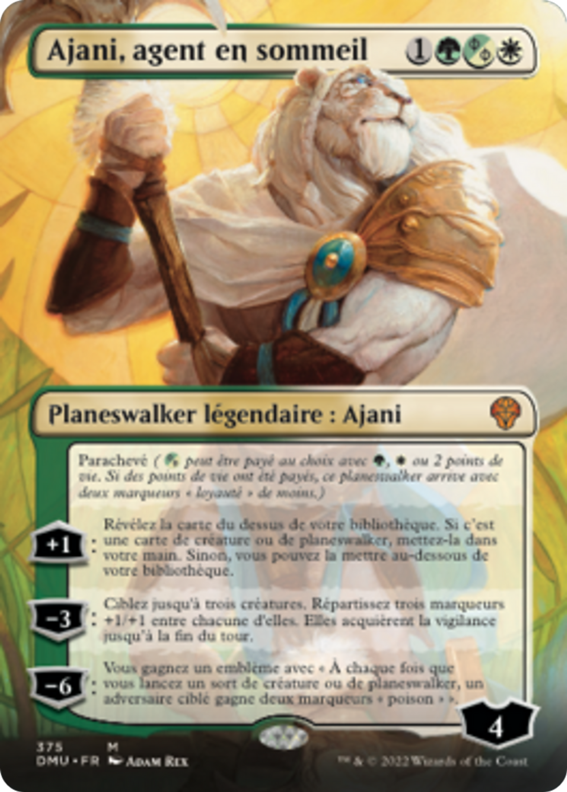 Ajani, Sleeper Agent — Dominaria United — Magic: The Gathering