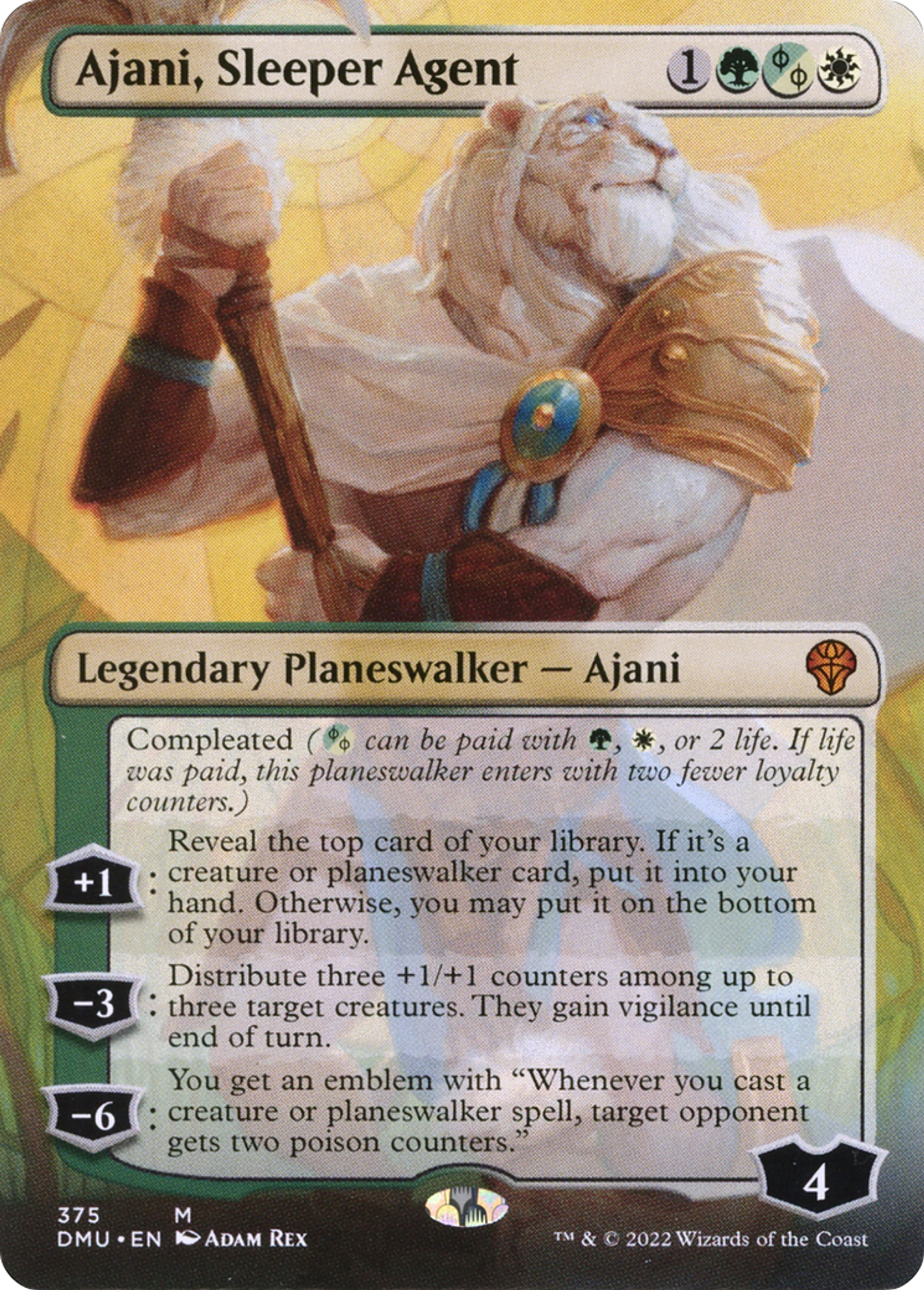 Ajani, Sleeper Agent — Dominaria United — Magic: The Gathering