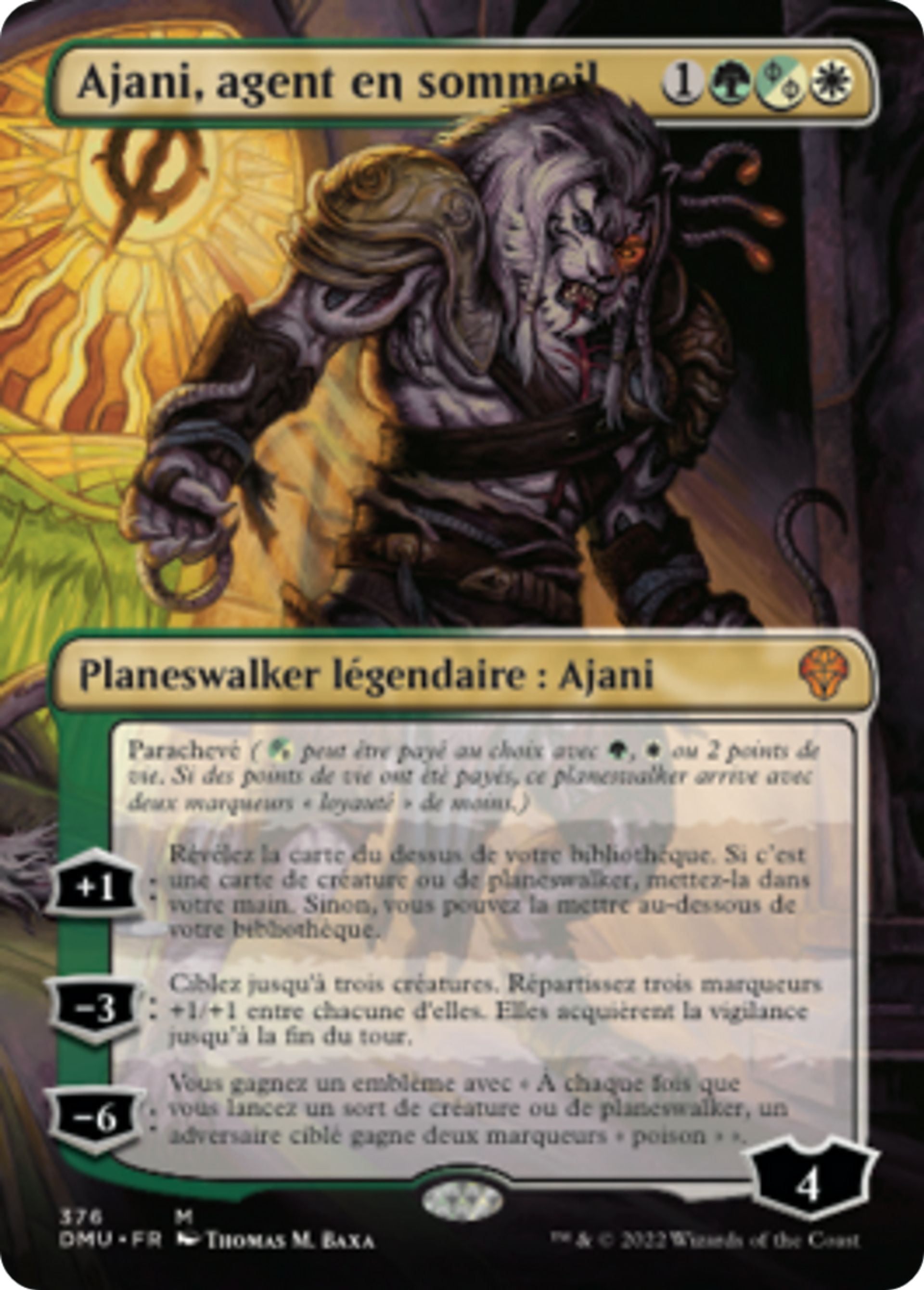 Ajani, Sleeper Agent — Dominaria United — Magic: The Gathering