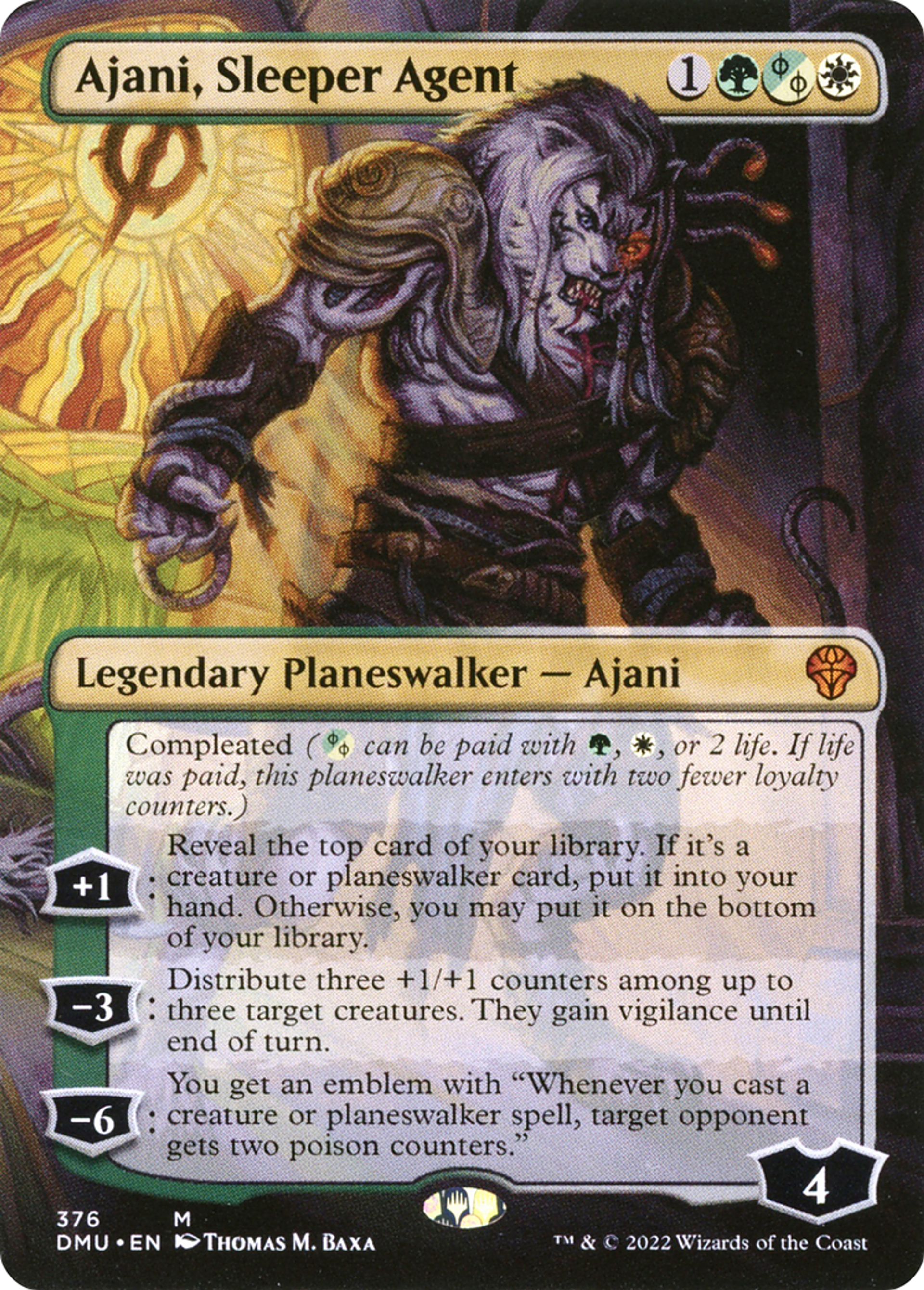 Ajani, Sleeper Agent — Dominaria United — Magic: The Gathering