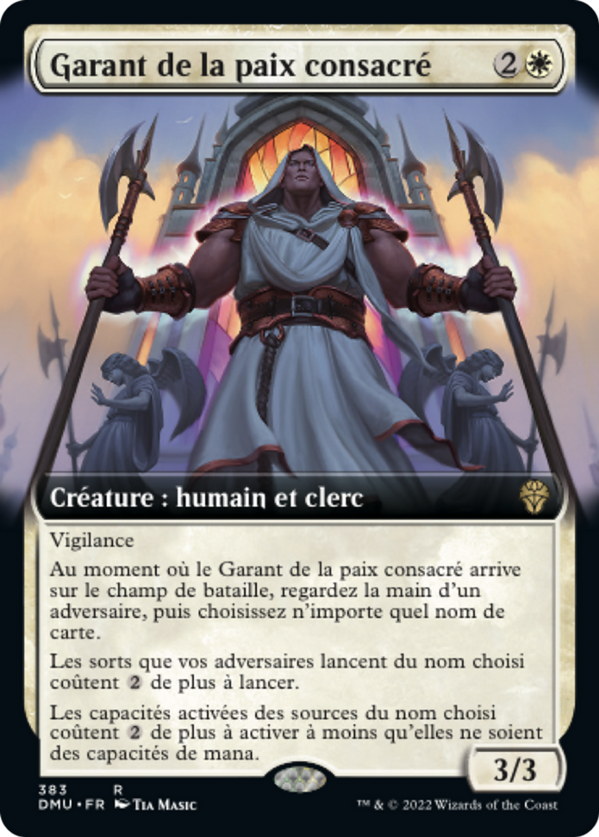 Garant de la paix consacré — Dominaria United — Magic: The Gathering