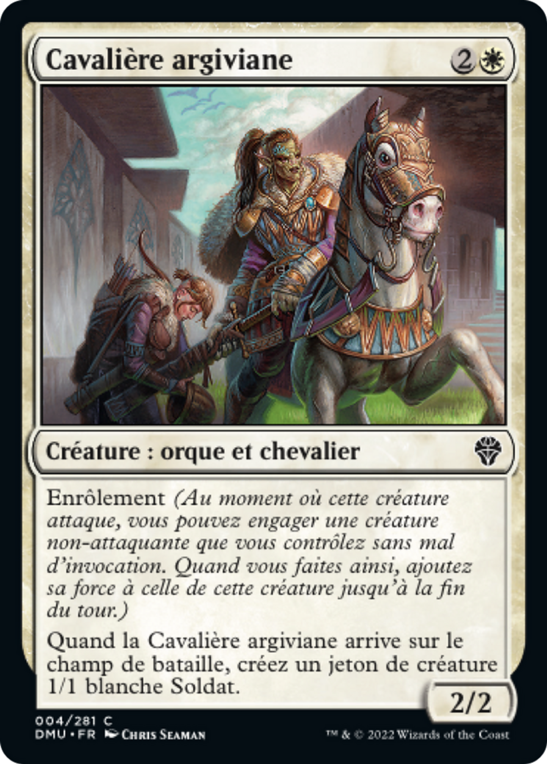 Cavalière argiviane — Dominaria United — Magic: The Gathering