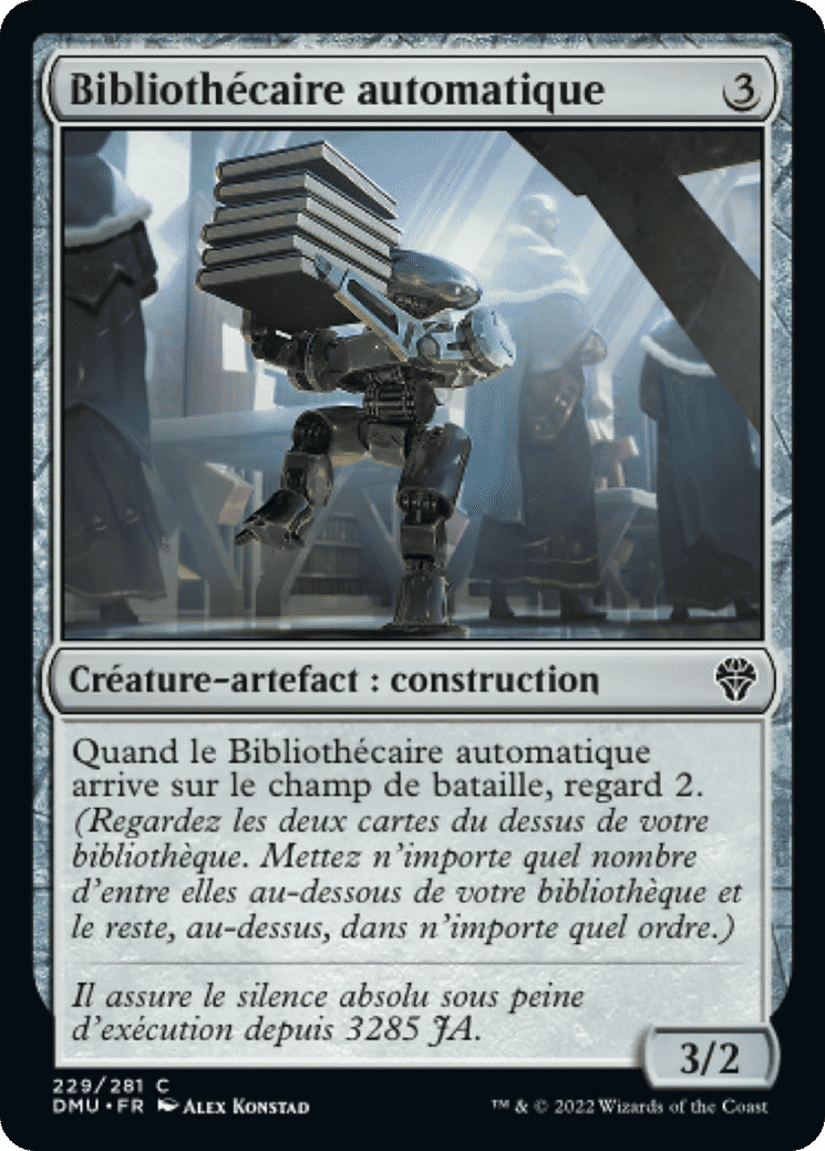 Bibliothécaire automatique — Dominaria United — Magic: The Gathering