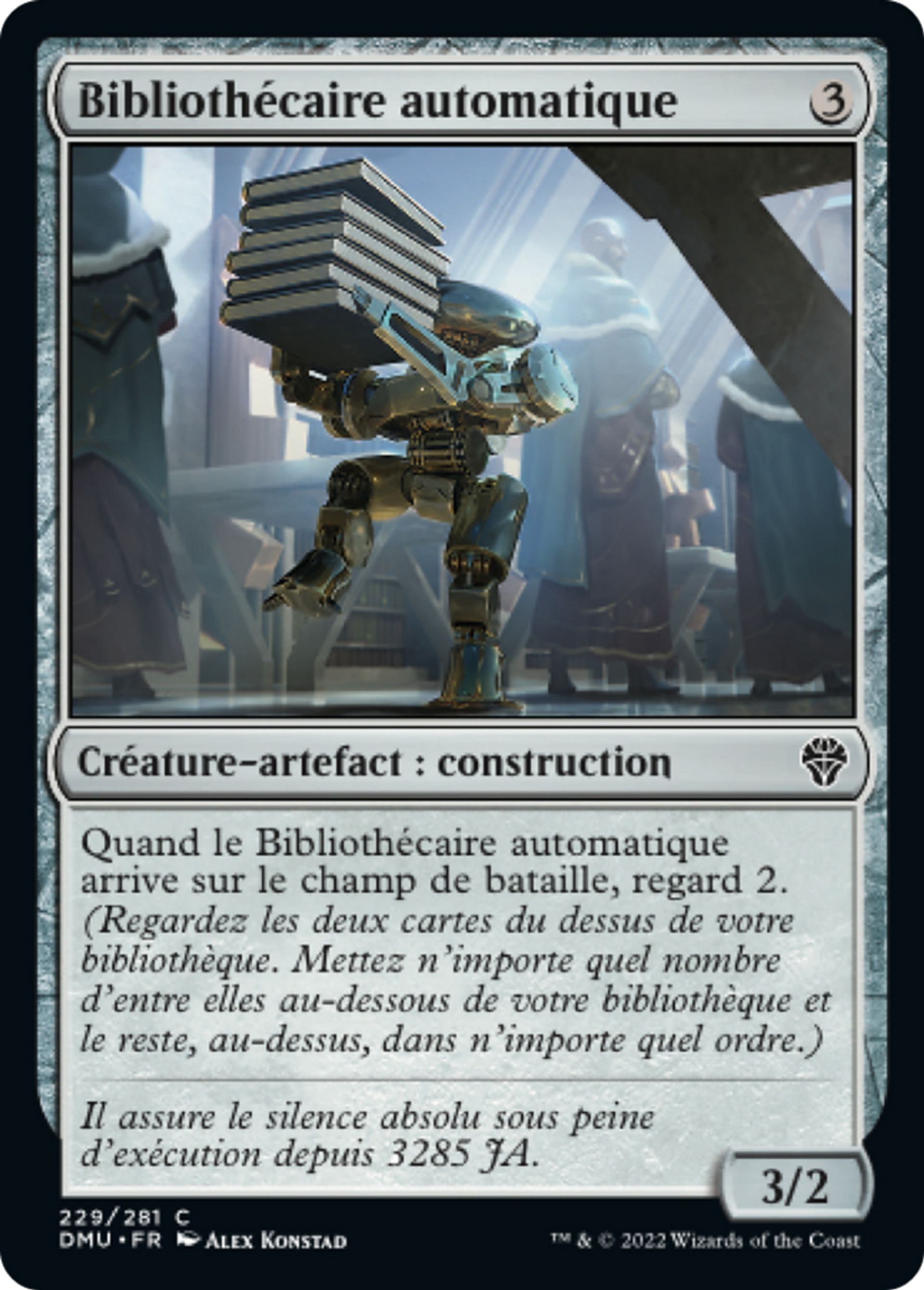 Bibliothécaire automatique — Dominaria United — Magic: The Gathering