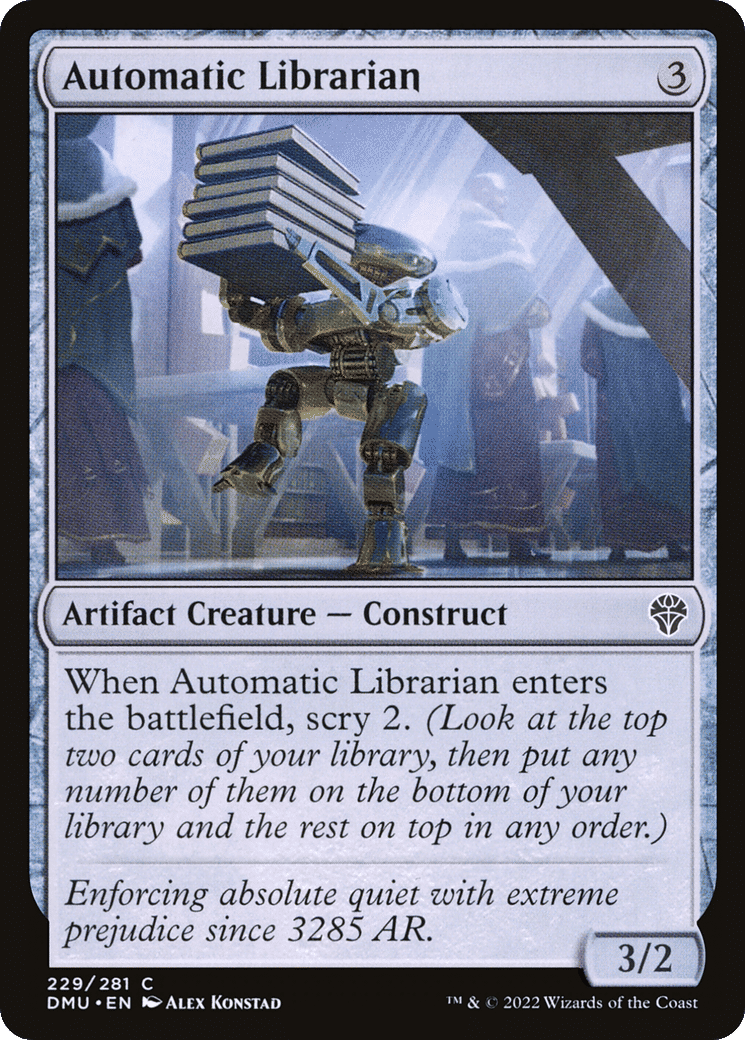 Automatic Librarian — Dominaria United — Magic: The Gathering