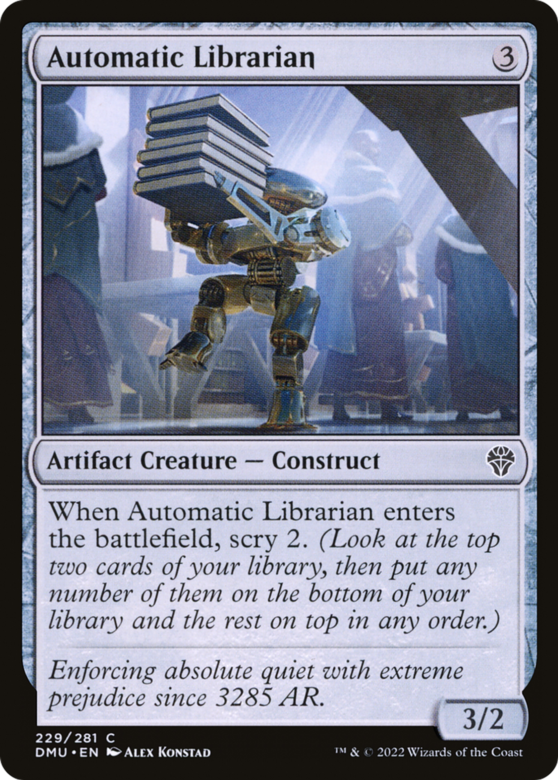 Automatic Librarian — Dominaria United — Magic: The Gathering