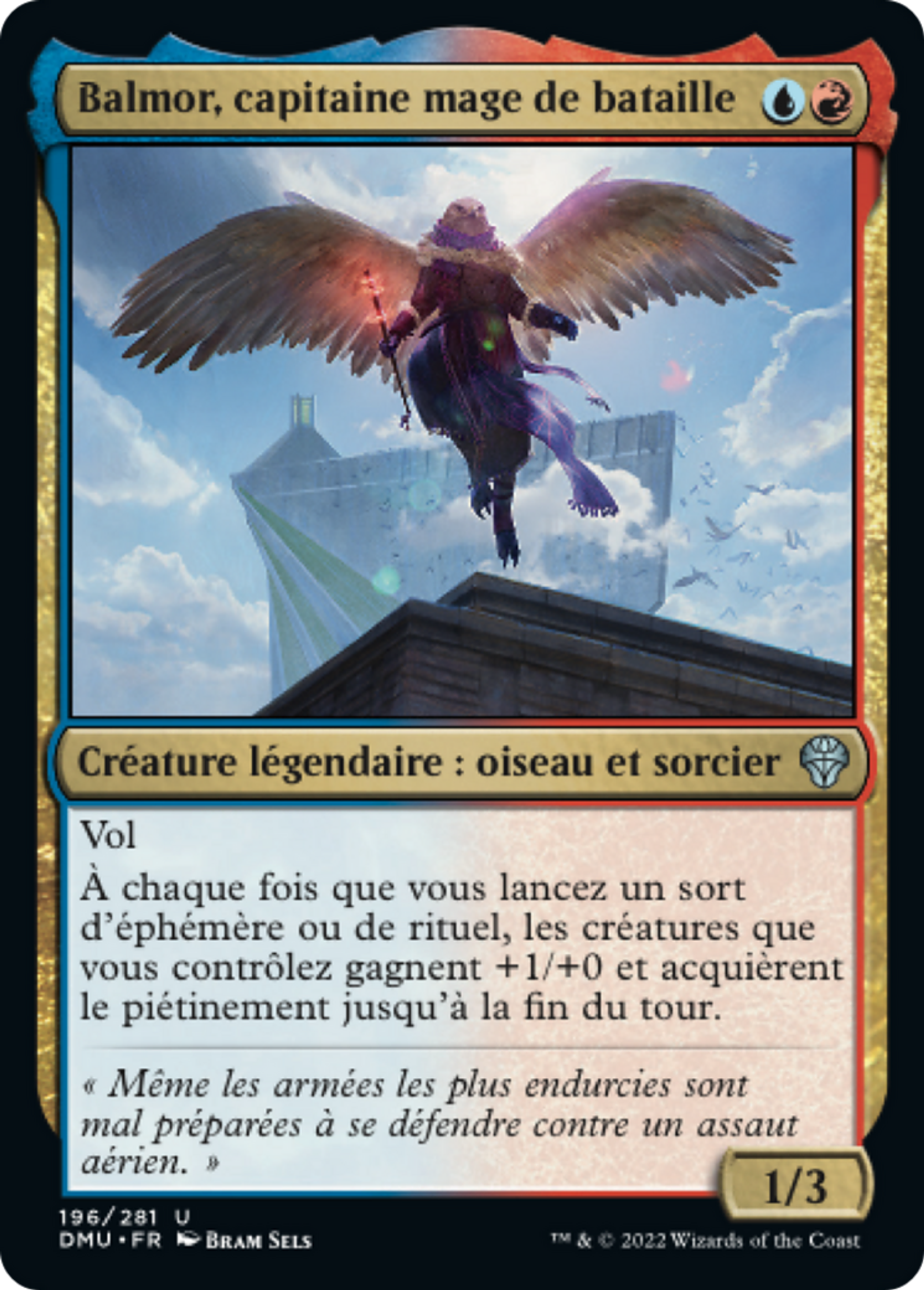 Balmor, capitaine mage de bataille — Dominaria United — Magic: The Gathering