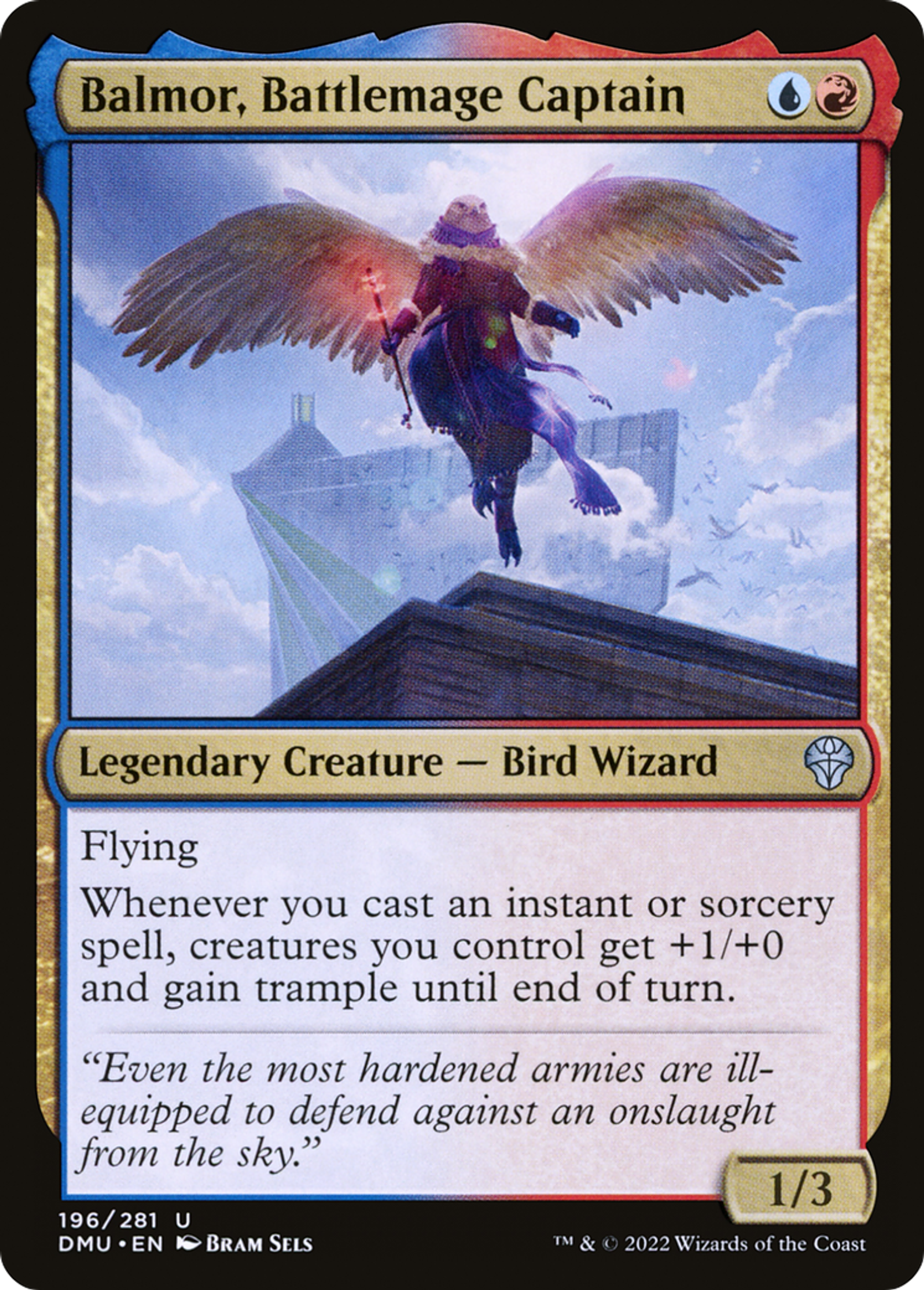 Balmor, capitaine mage de bataille — Dominaria United — Magic: The Gathering