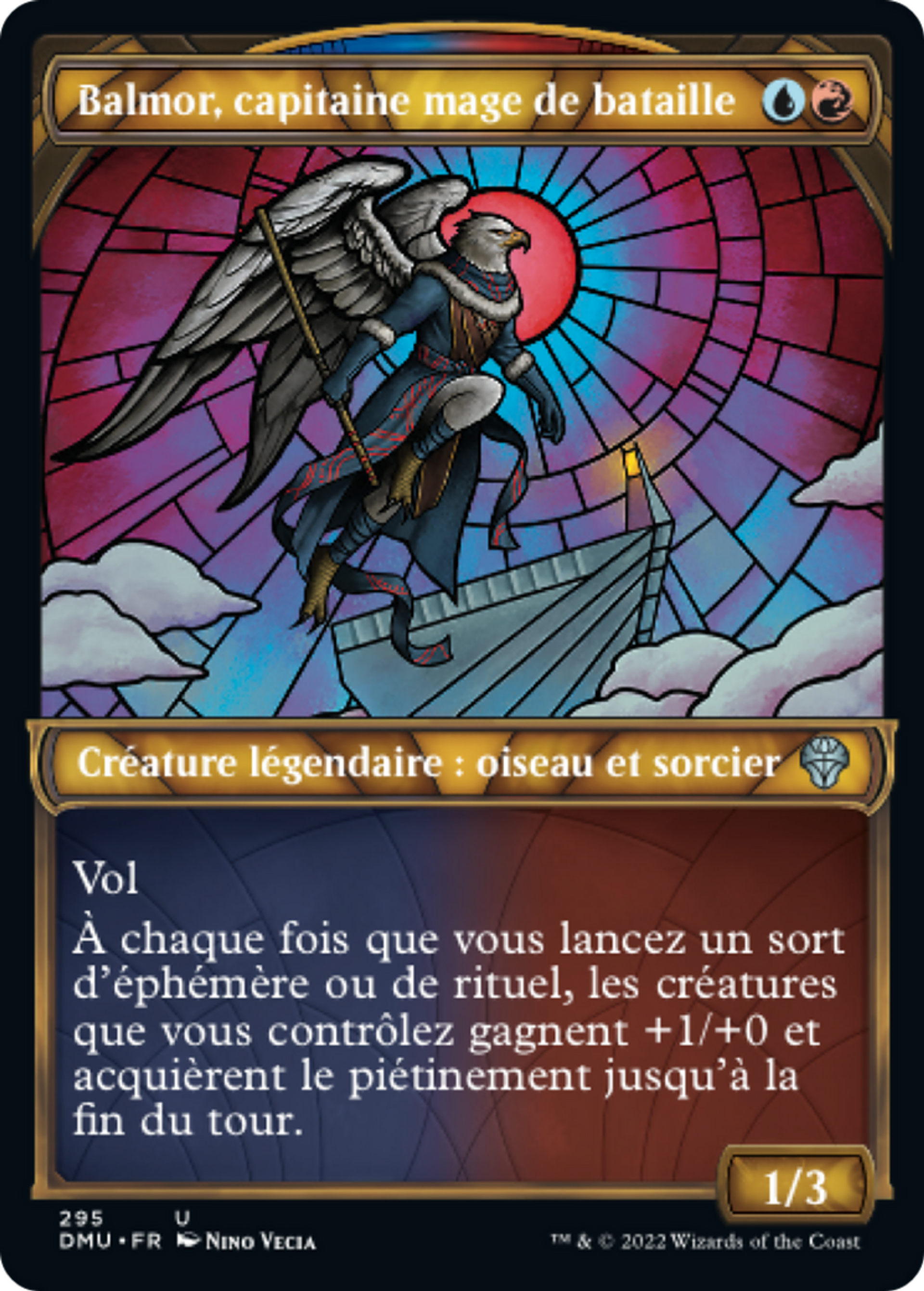 Balmor, capitaine mage de bataille — Dominaria United — Magic: The Gathering