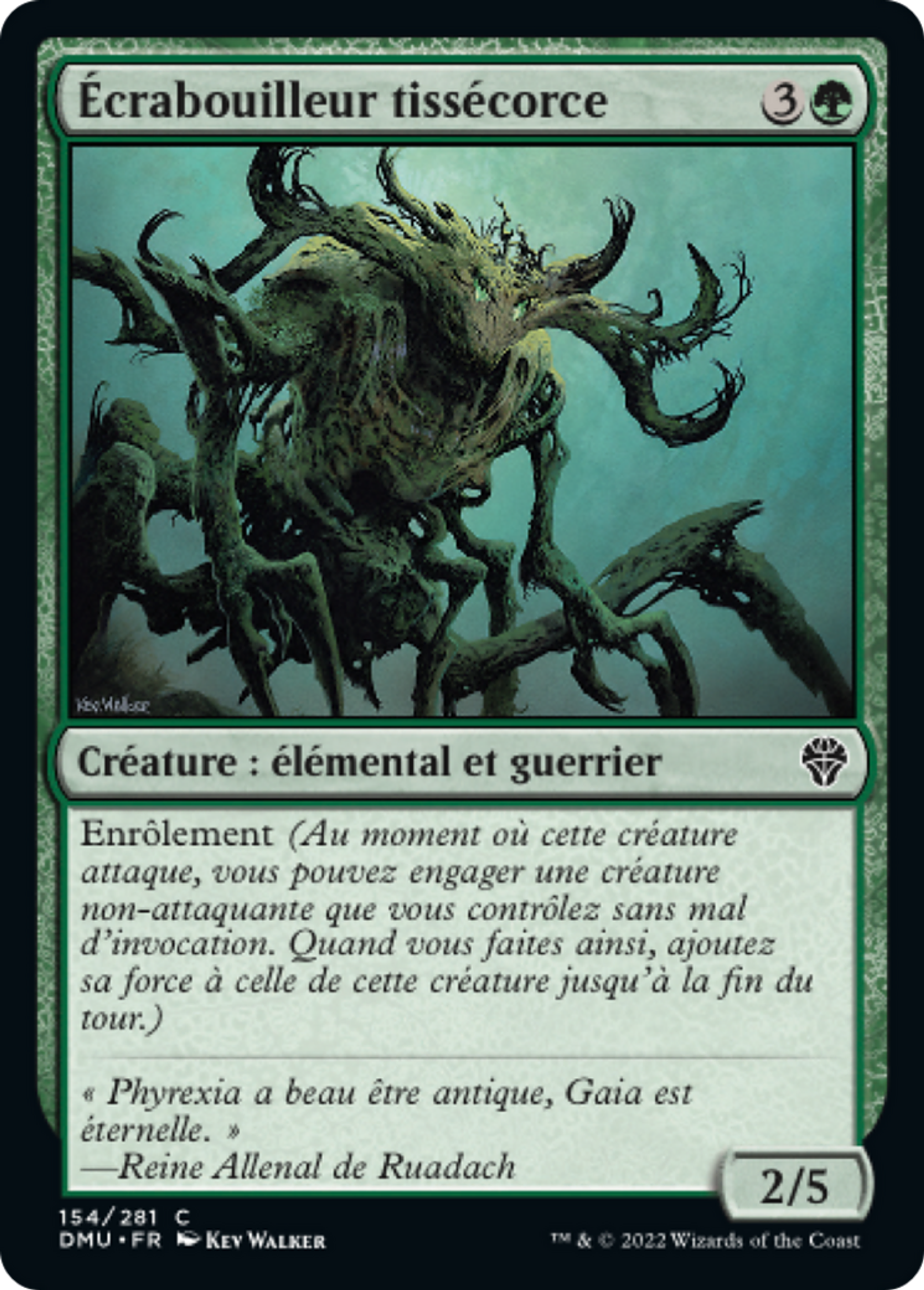 Écrabouilleur tissécorce — Dominaria United — Magic: The Gathering