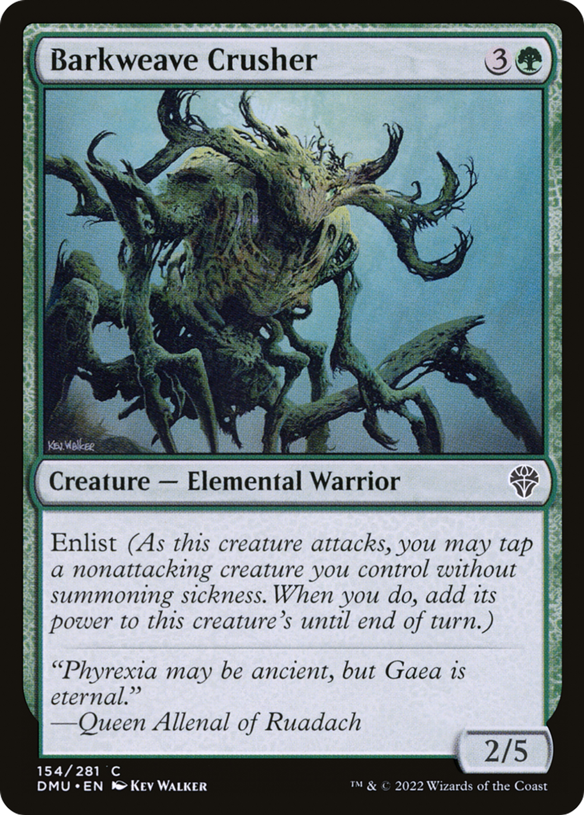 Écrabouilleur tissécorce — Dominaria United — Magic: The Gathering
