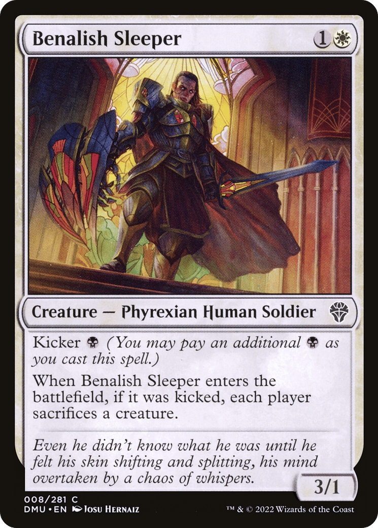 Benalish Sleeper — Dominaria United — Magic: The Gathering
