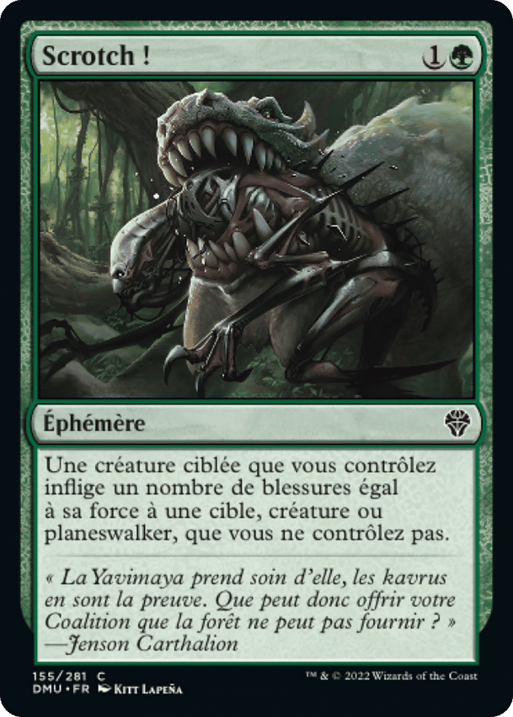 Scrotch ! — Dominaria United — Magic: The Gathering