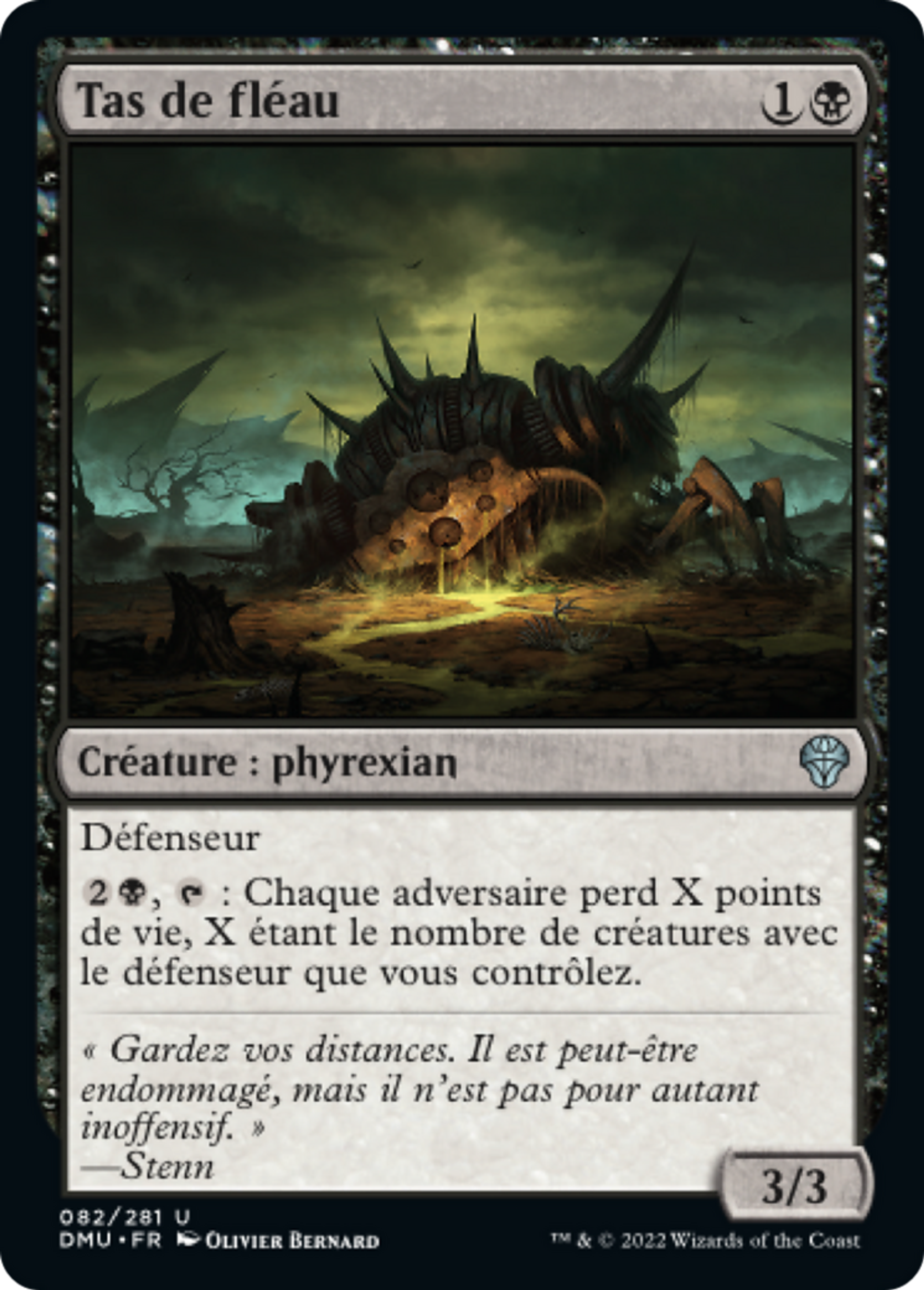 Tas de fléau — Dominaria United — Magic: The Gathering