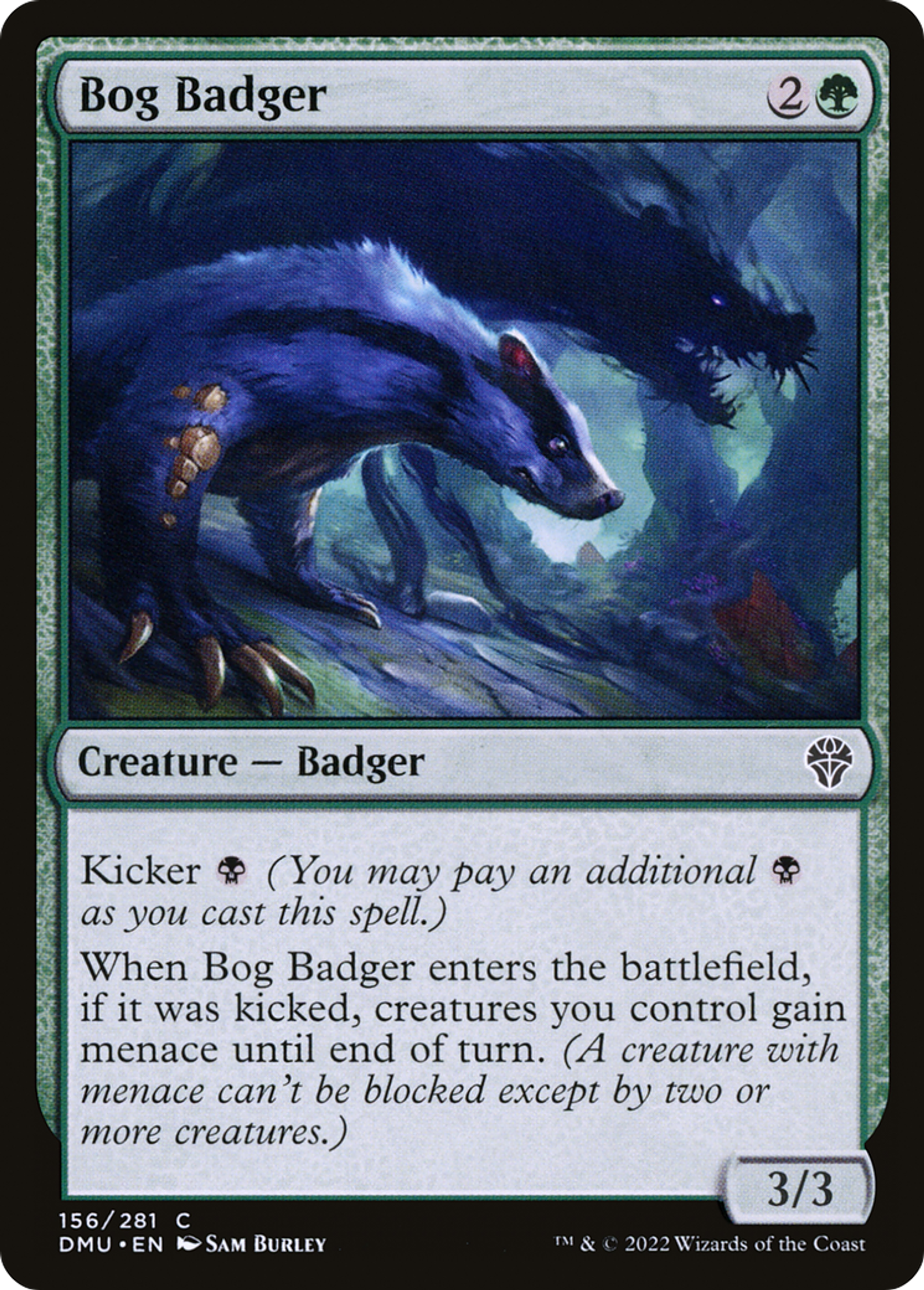 Bog Badger — Dominaria United — Magic: The Gathering