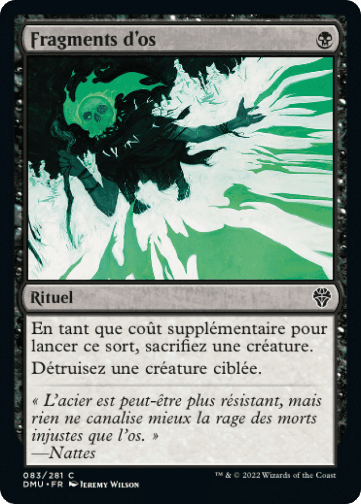 Fragments d'os — Dominaria United — Magic: The Gathering