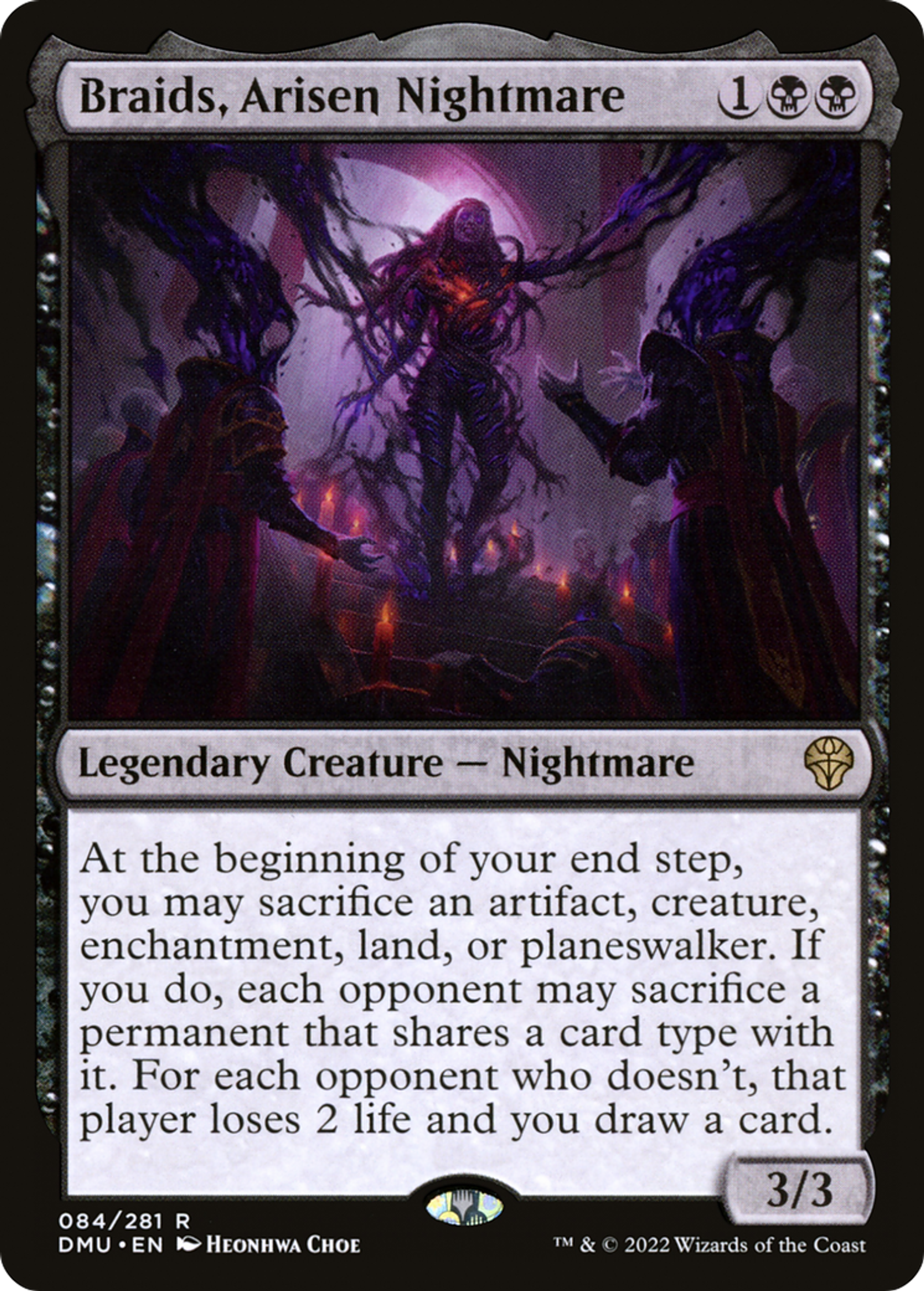 Nattes, cauchemar éveillé — Dominaria United — Magic: The Gathering