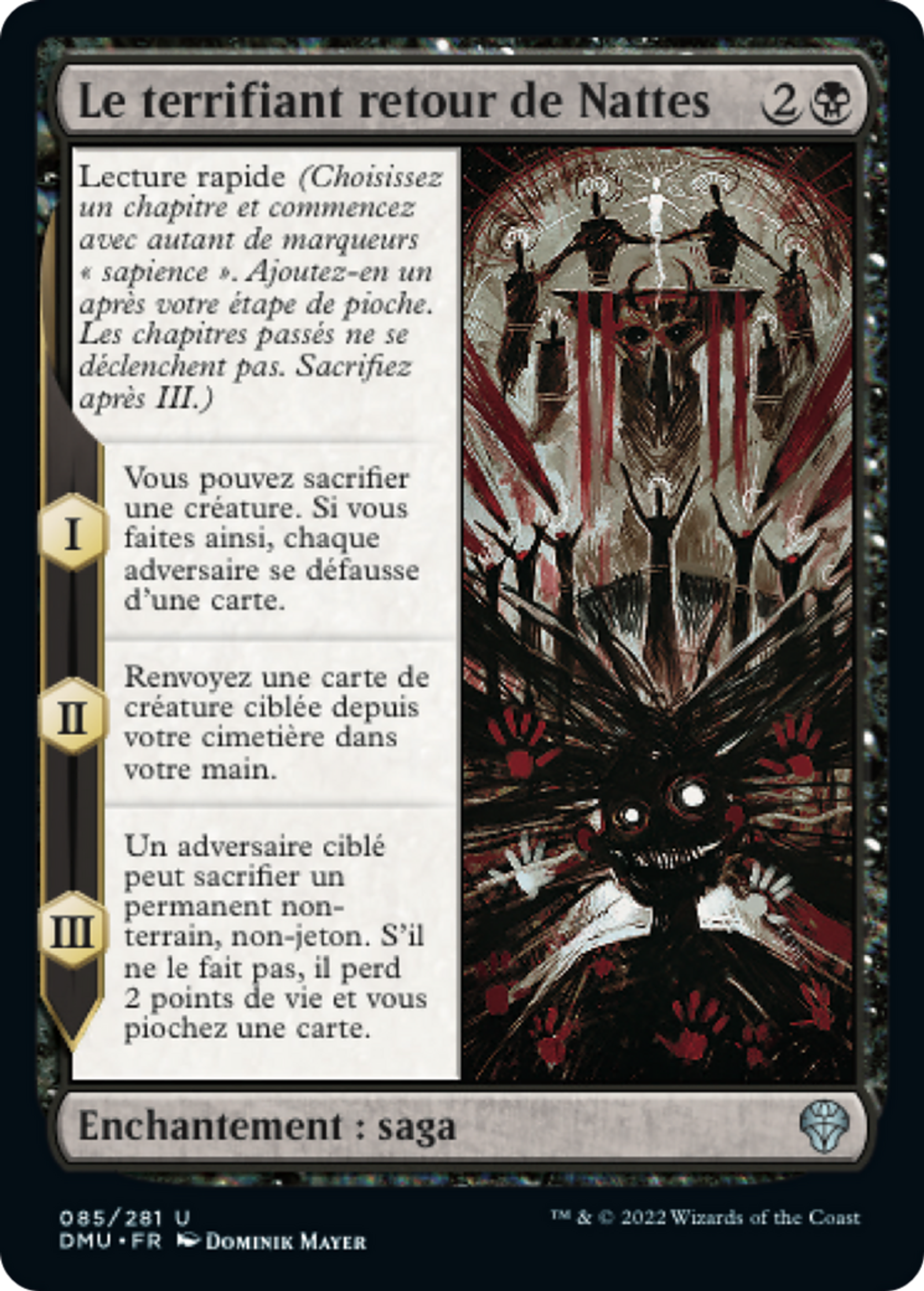 Le terrifiant retour de Nattes — Dominaria United — Magic: The Gathering