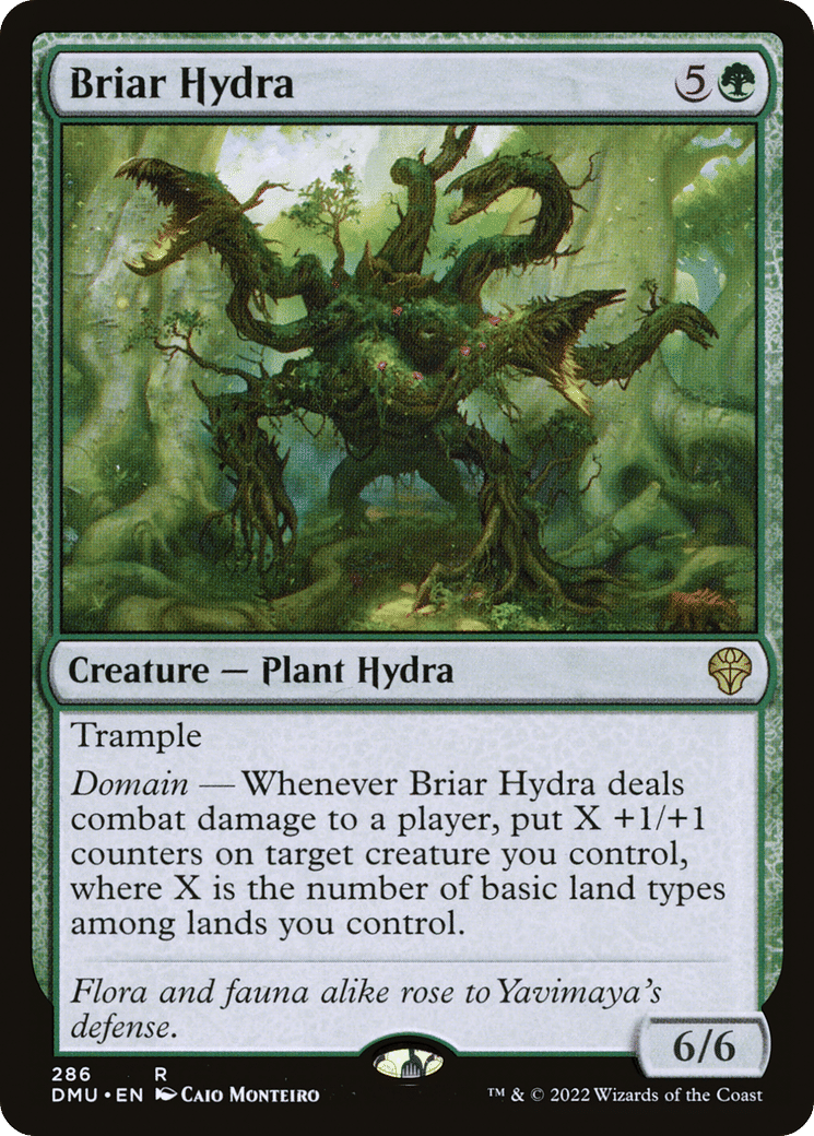 Briar Hydra — Dominaria United — Magic: The Gathering