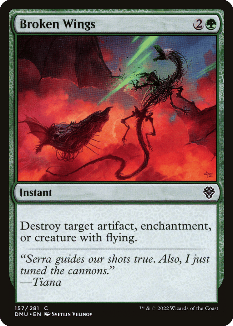 Broken Wings — Dominaria United — Magic: The Gathering
