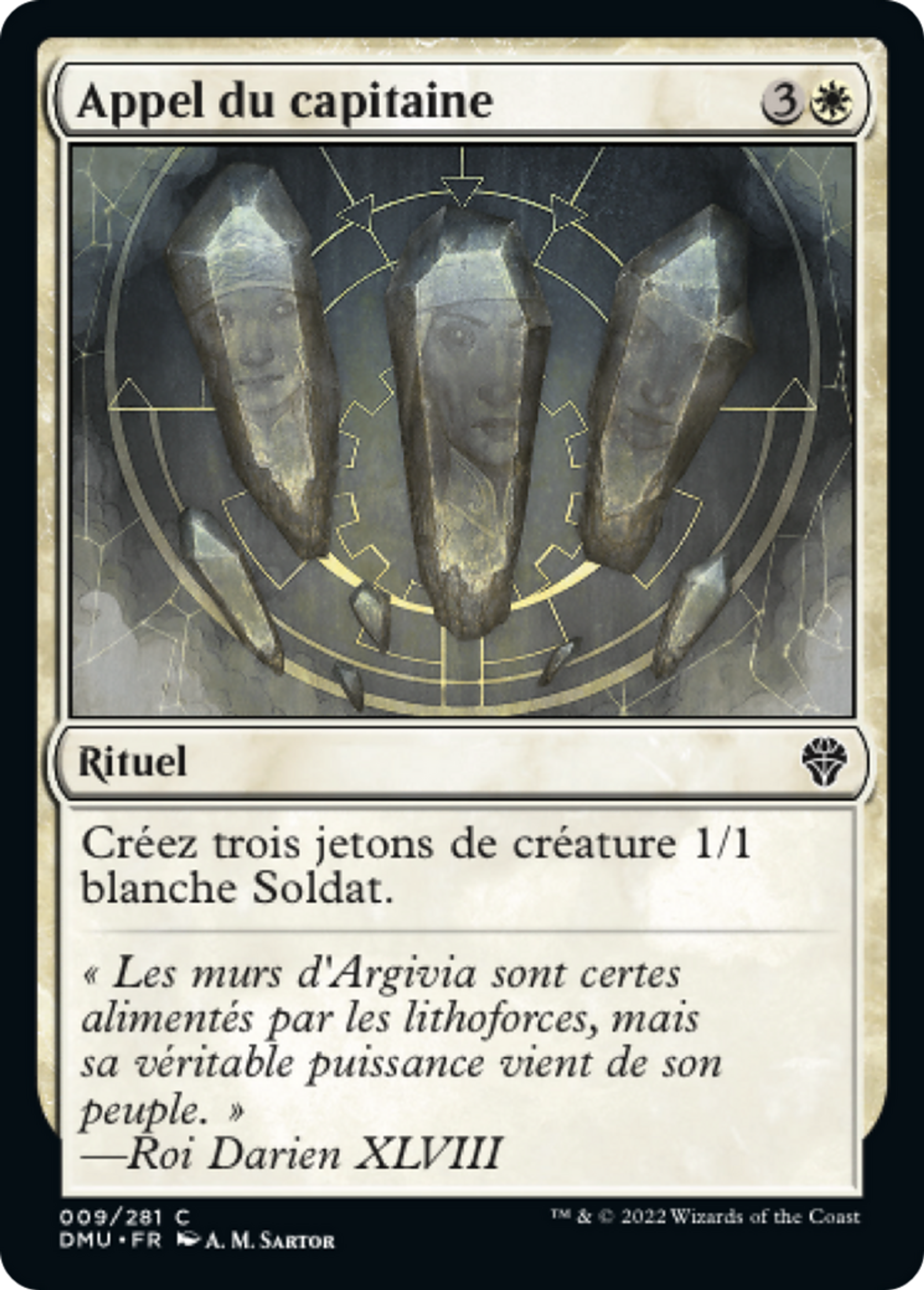 Appel du capitaine — Dominaria United — Magic: The Gathering