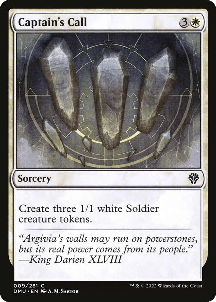 Captain's Call — Dominaria United — Magic: The Gathering