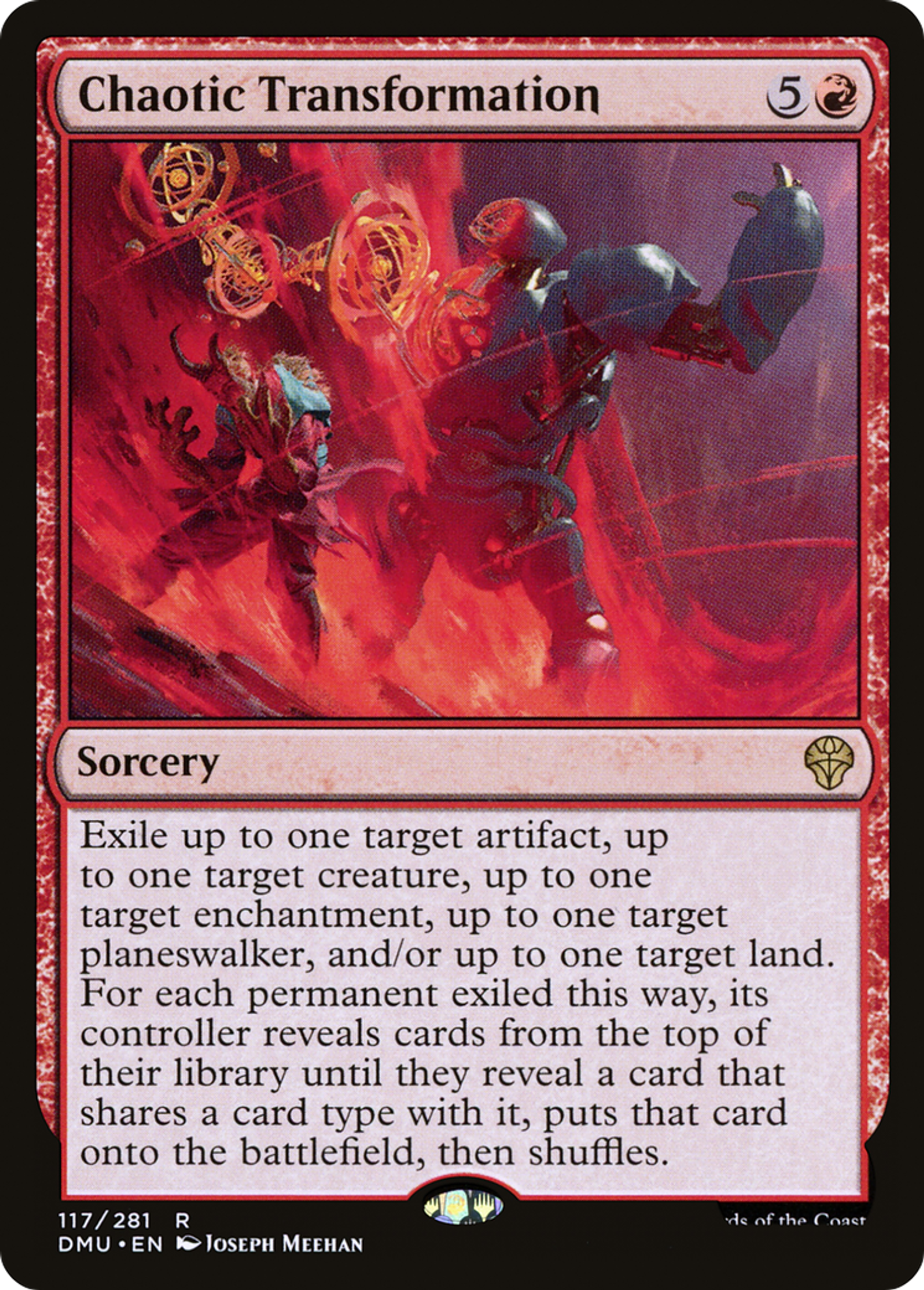 Transformation chaotique — Dominaria United — Magic: The Gathering