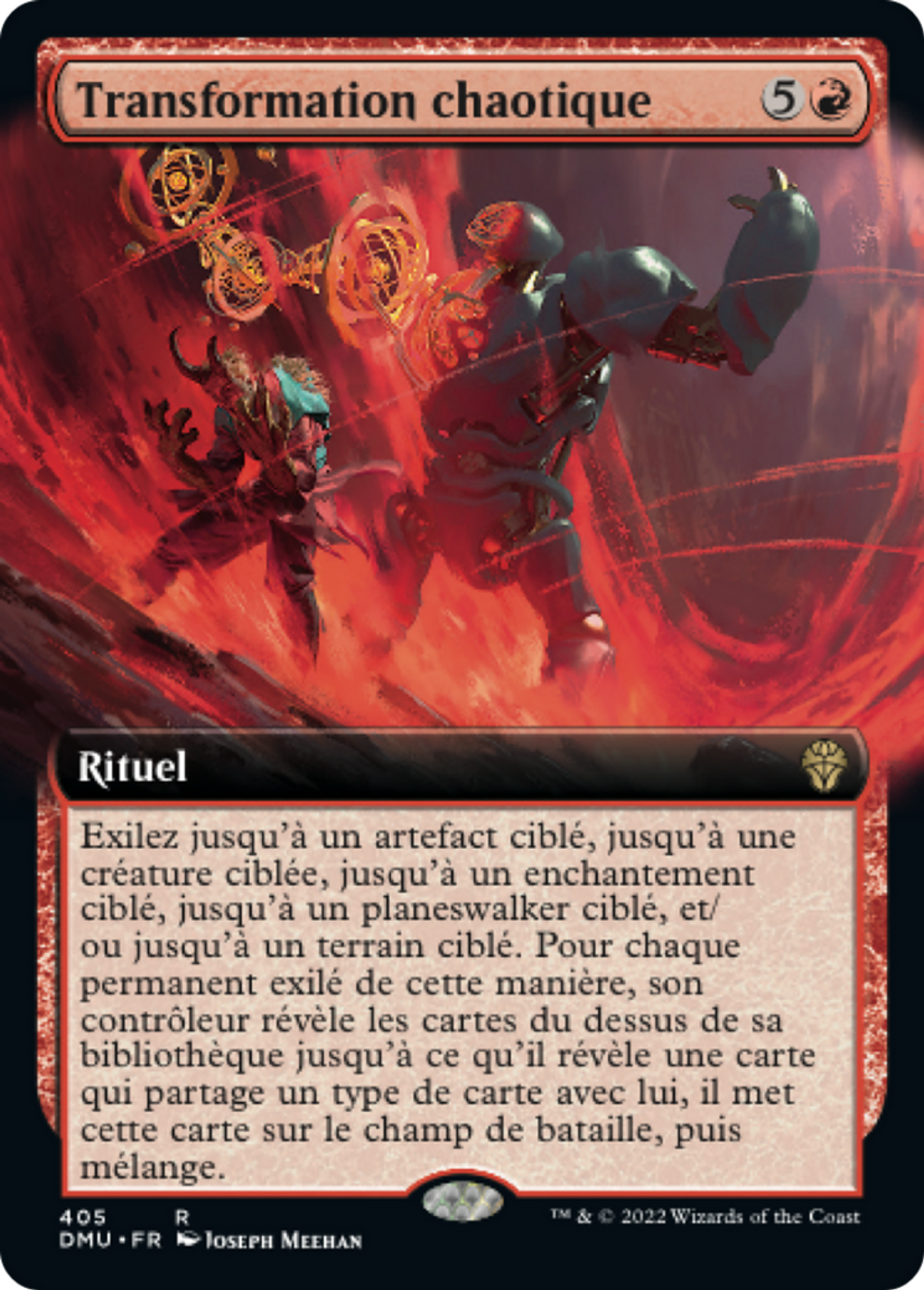 Transformation chaotique — Dominaria United — Magic: The Gathering