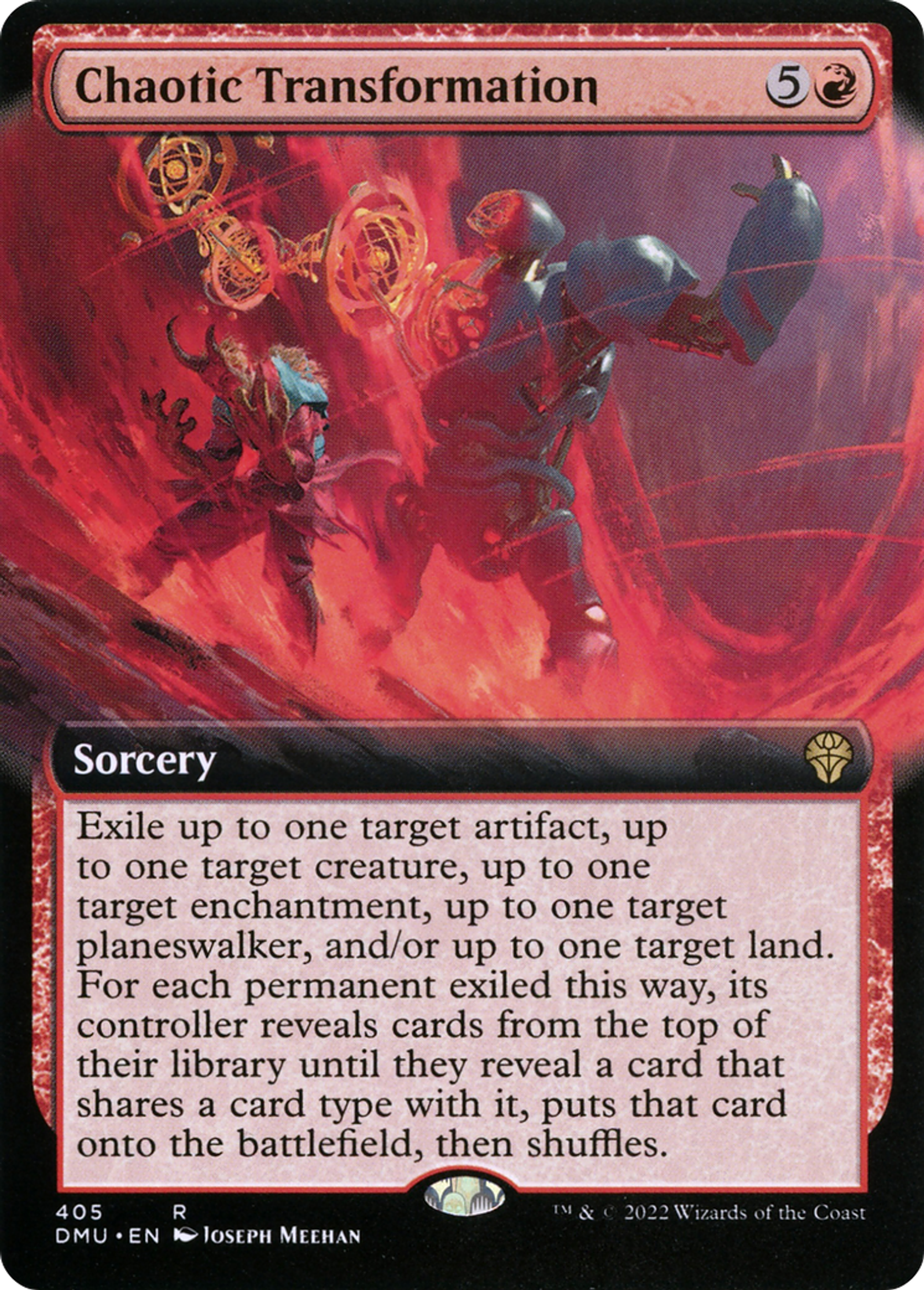 Transformation chaotique — Dominaria United — Magic: The Gathering