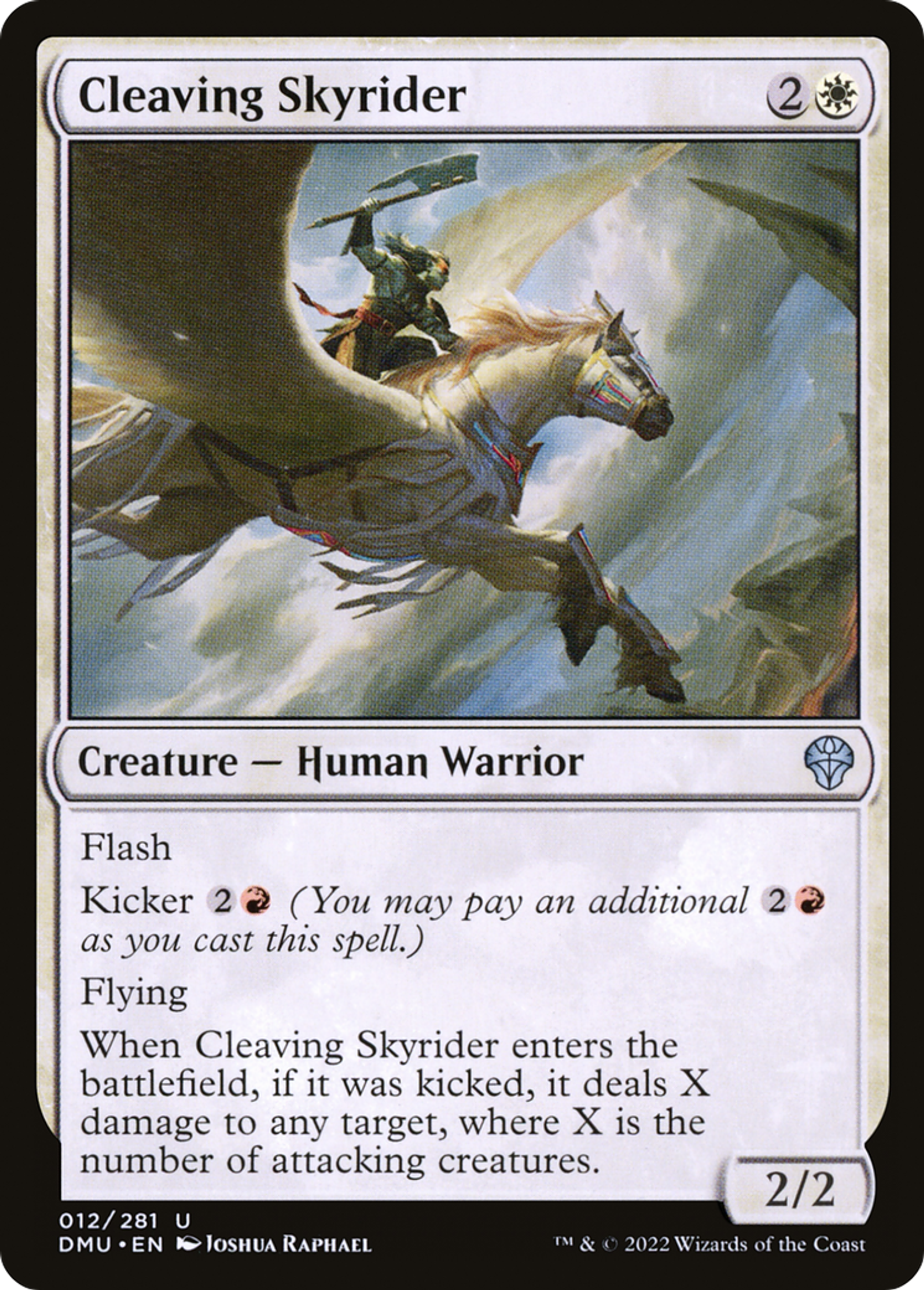 Cleaving Skyrider — Dominaria United — Magic: The Gathering