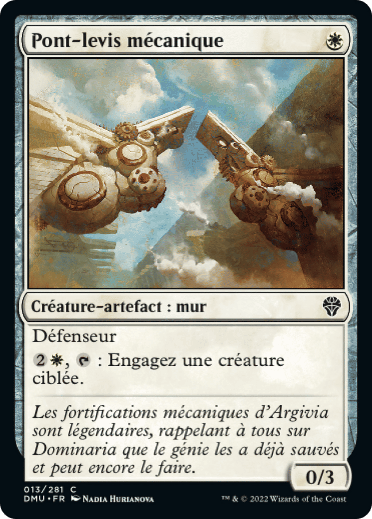Pont-levis mécanique — Dominaria United — Magic: The Gathering