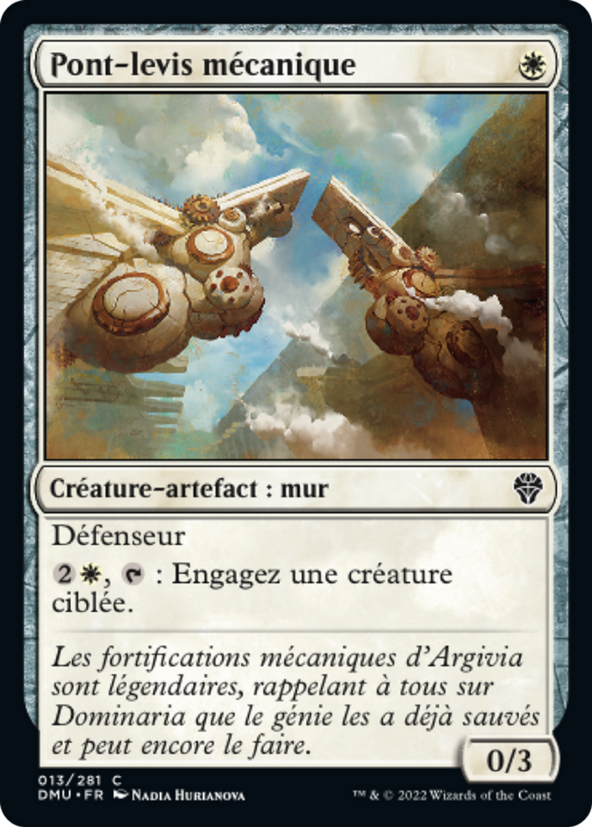 Pont-levis mécanique — Dominaria United — Magic: The Gathering