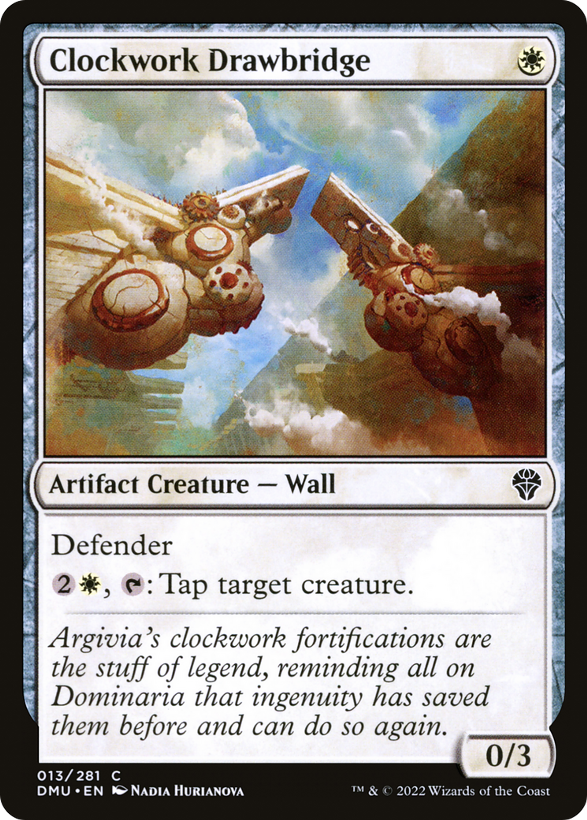 Clockwork Drawbridge — Dominaria United — Magic: The Gathering