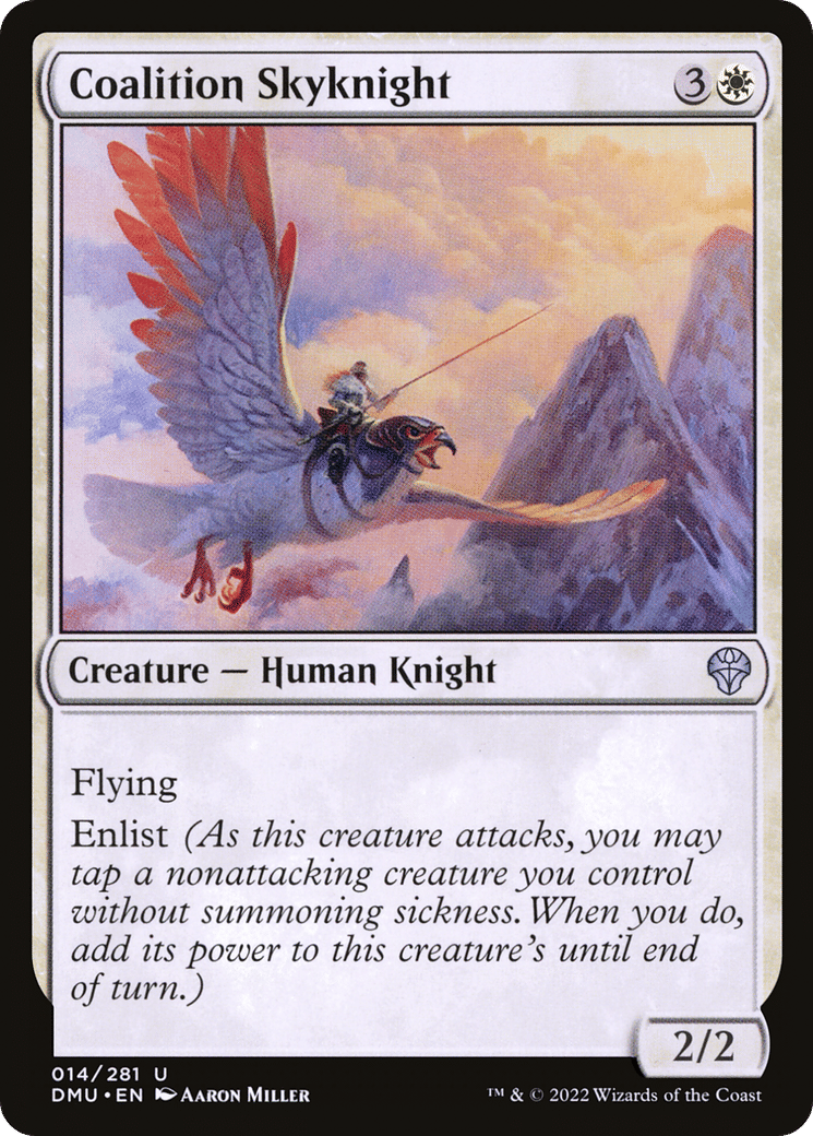 Coalition Skyknight — Dominaria United — Magic: The Gathering