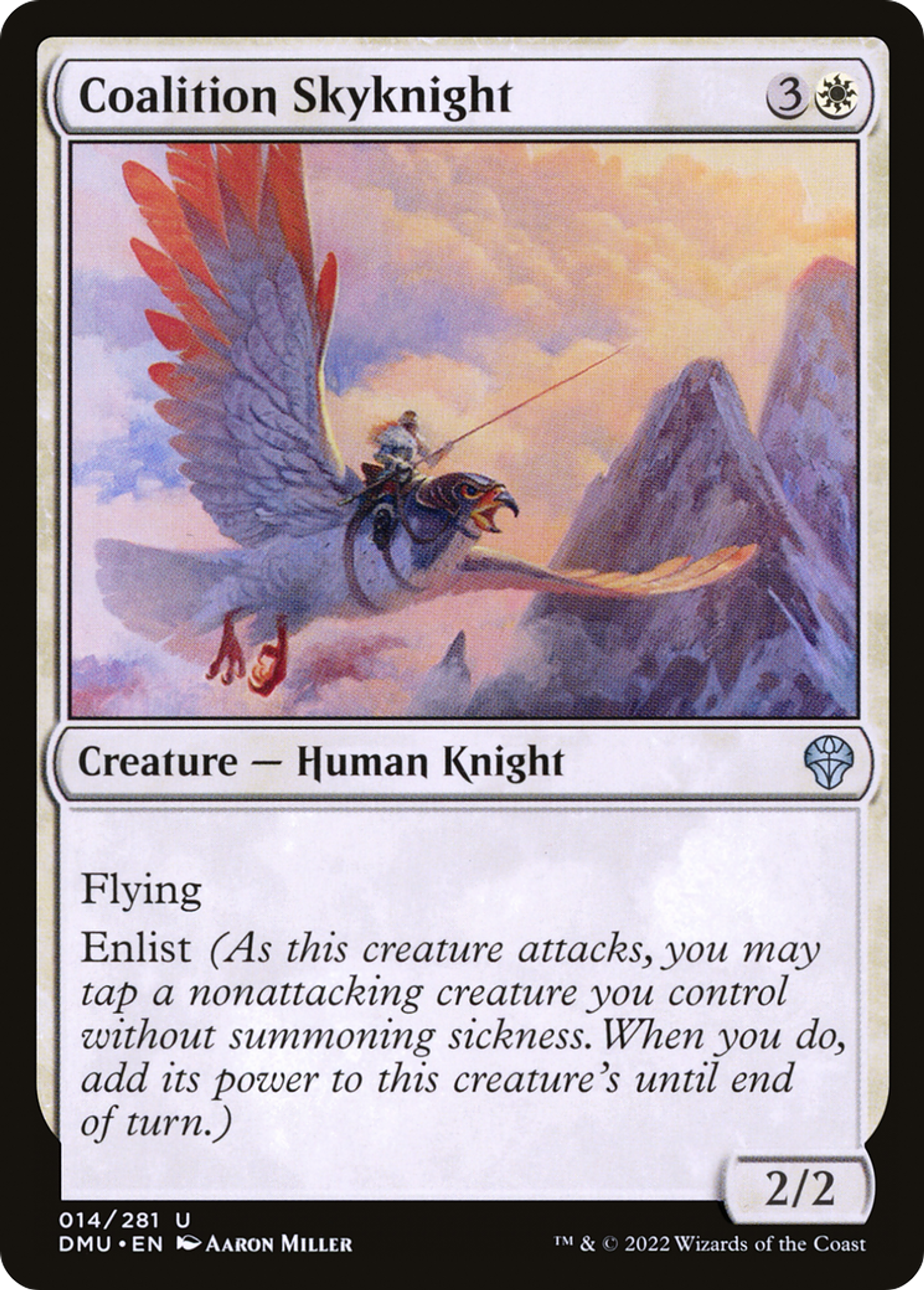 Coalition Skyknight — Dominaria United — Magic: The Gathering