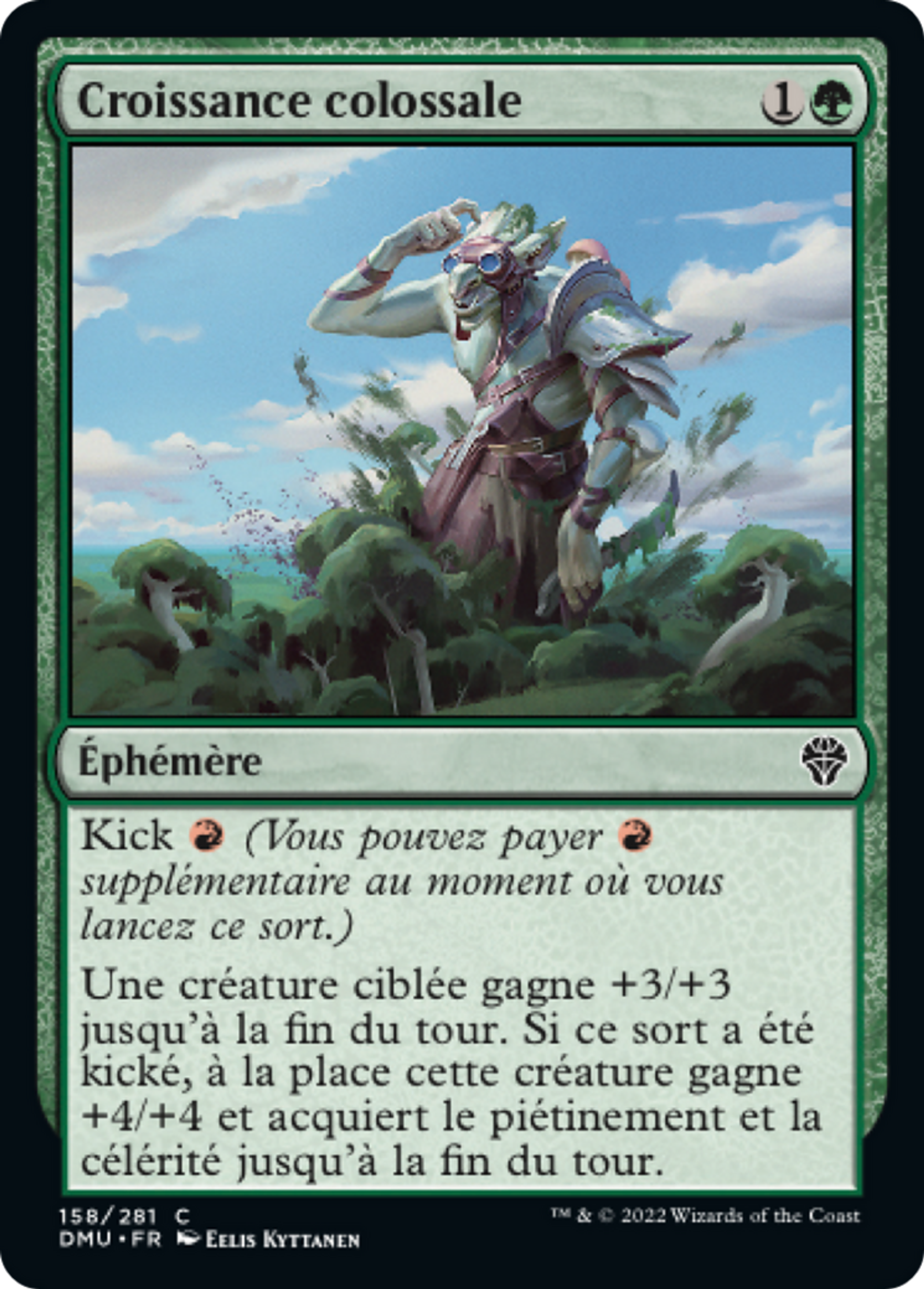Croissance colossale — Dominaria United — Magic: The Gathering