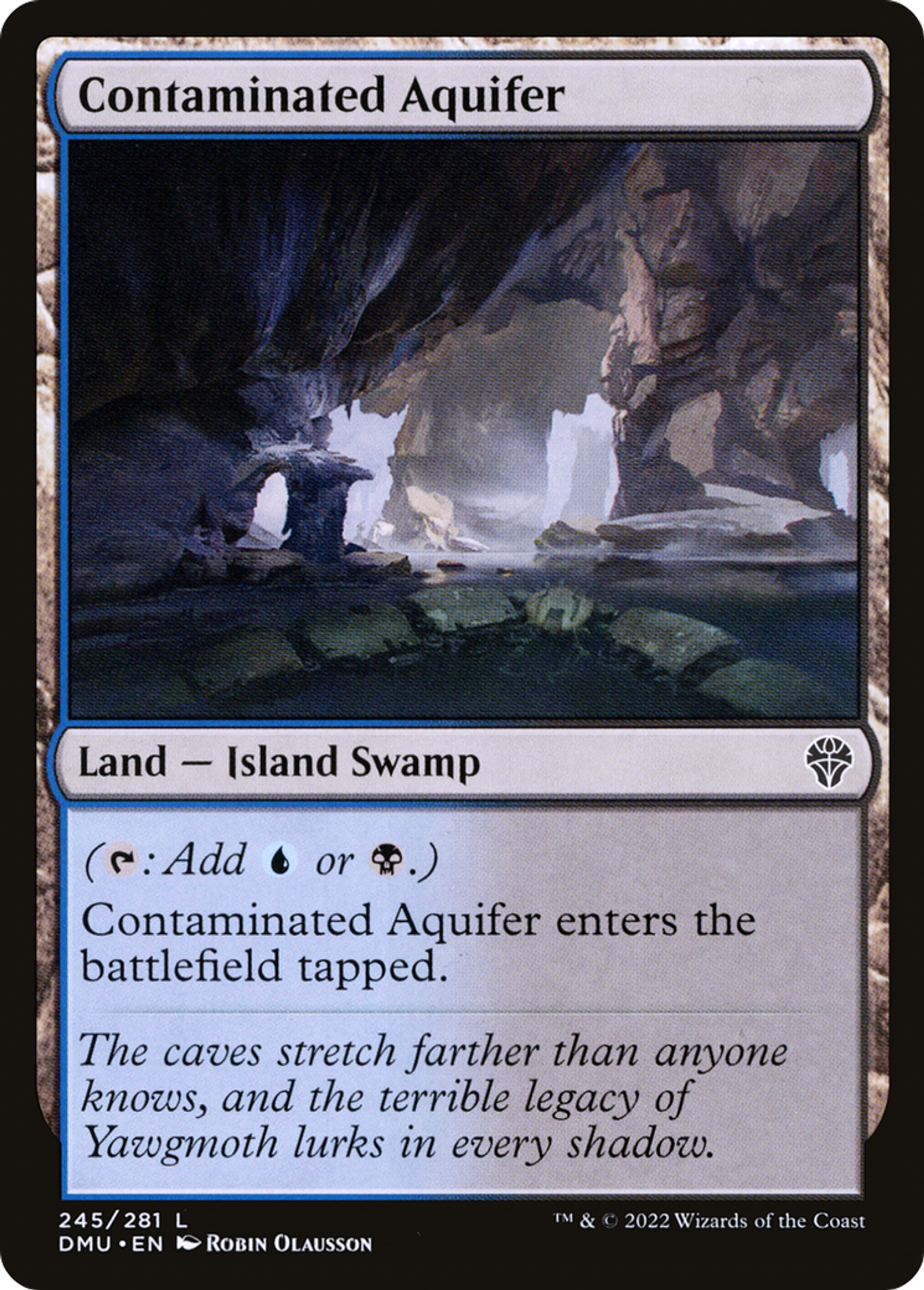 Contaminated Aquifer — Dominaria United — Magic: The Gathering