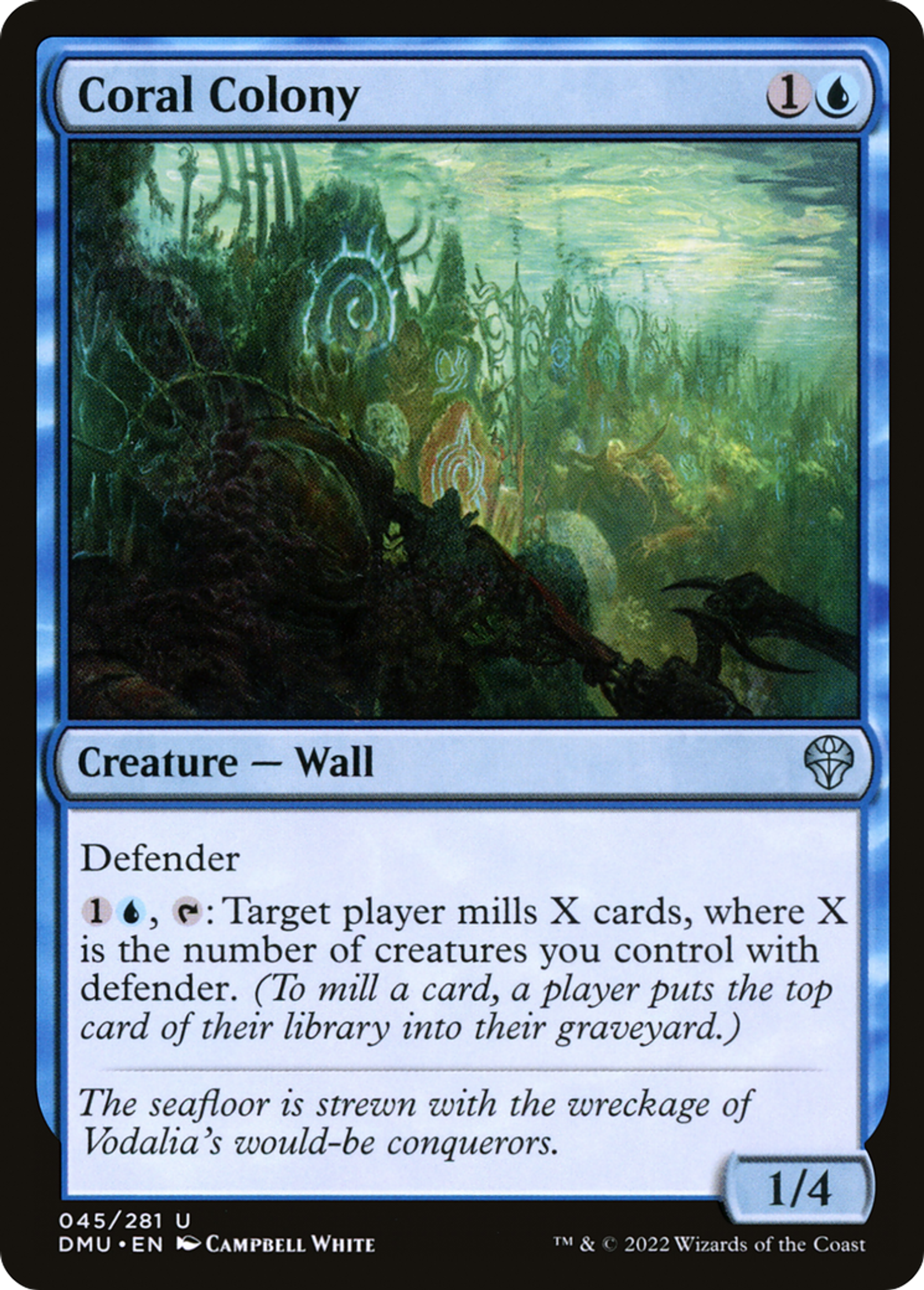 Colonie corallienne — Dominaria United — Magic: The Gathering